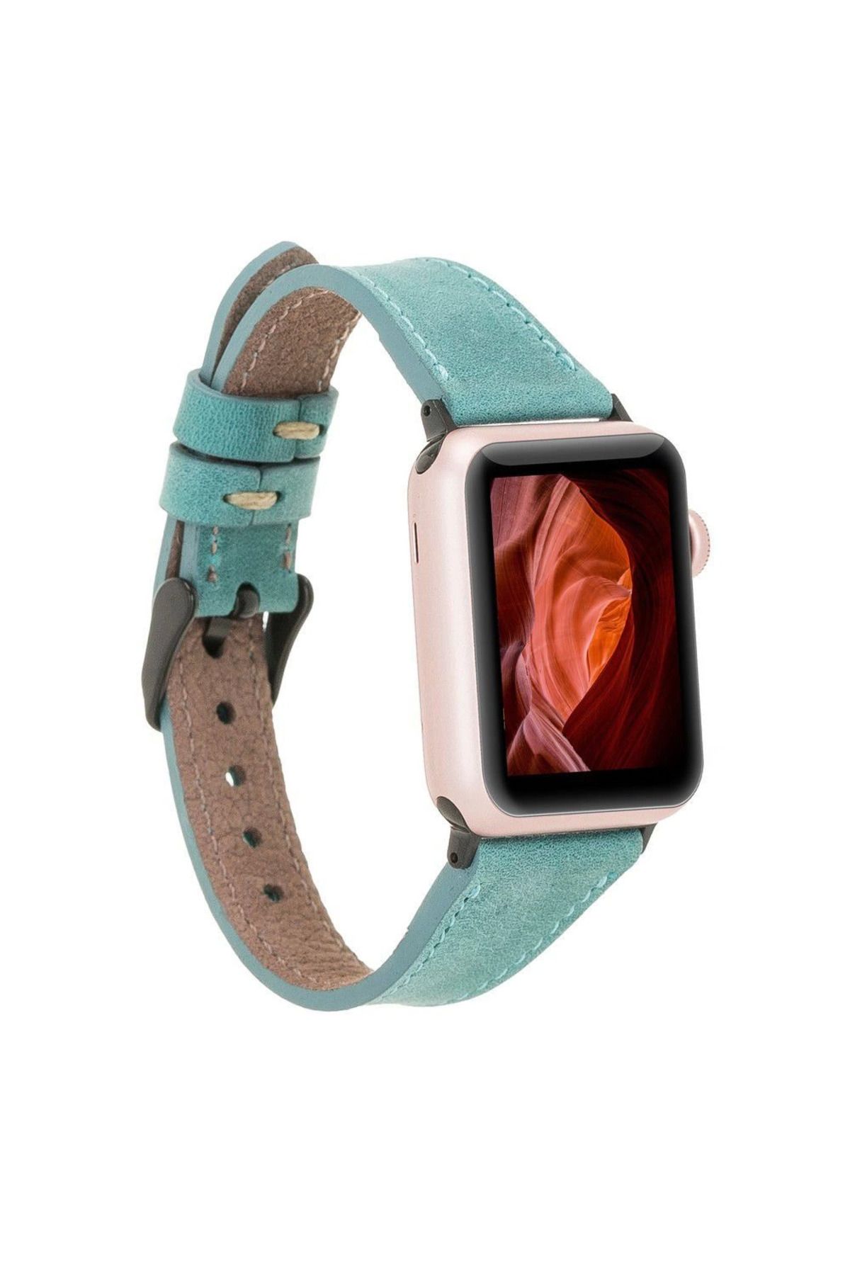 Angoravi Watch Uyumlu Deri Kordon 42-44-45mm Slim CZ12