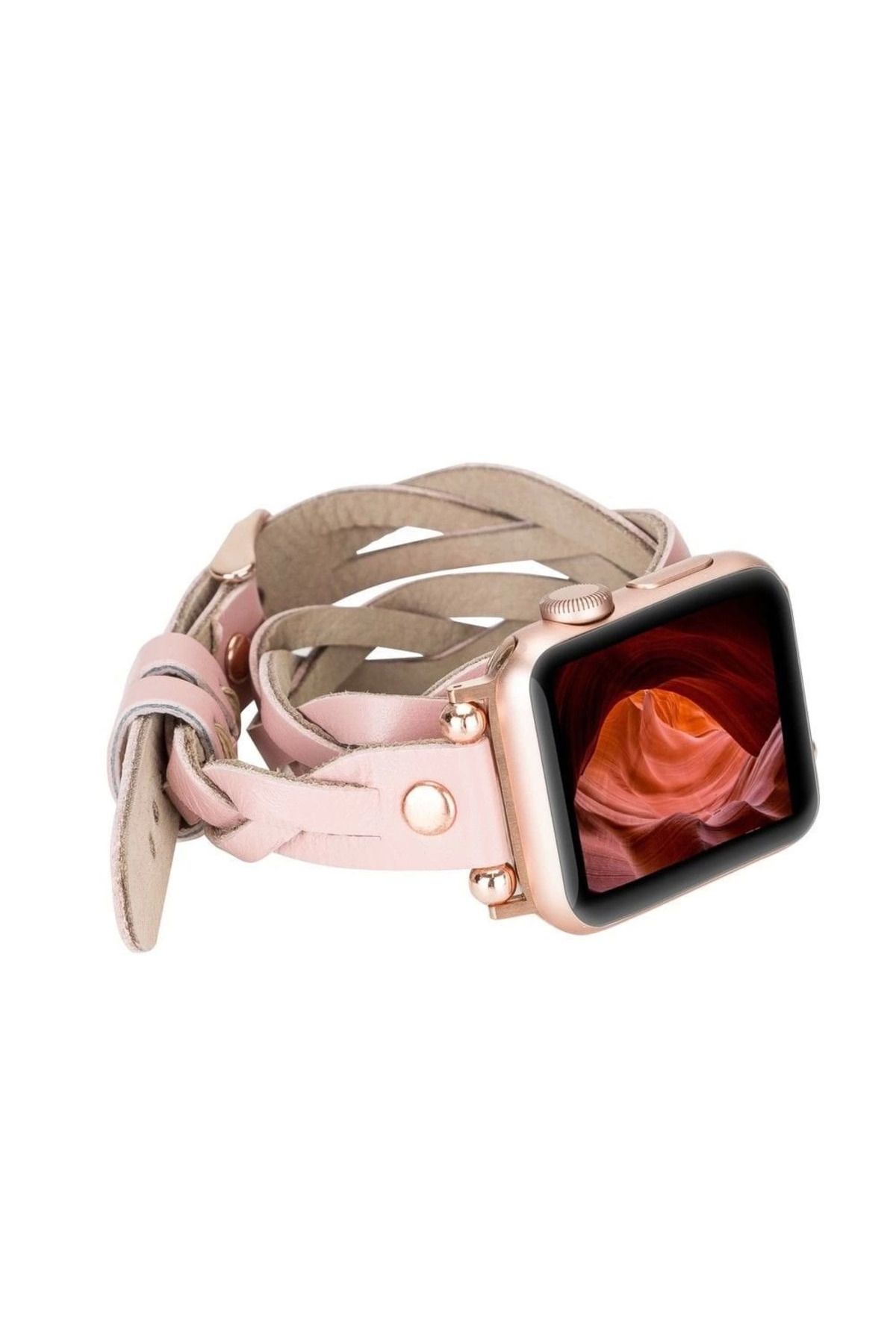 Angoravi Watch Uyumlu Deri Kordon 38-40-41mm DT RT NU2