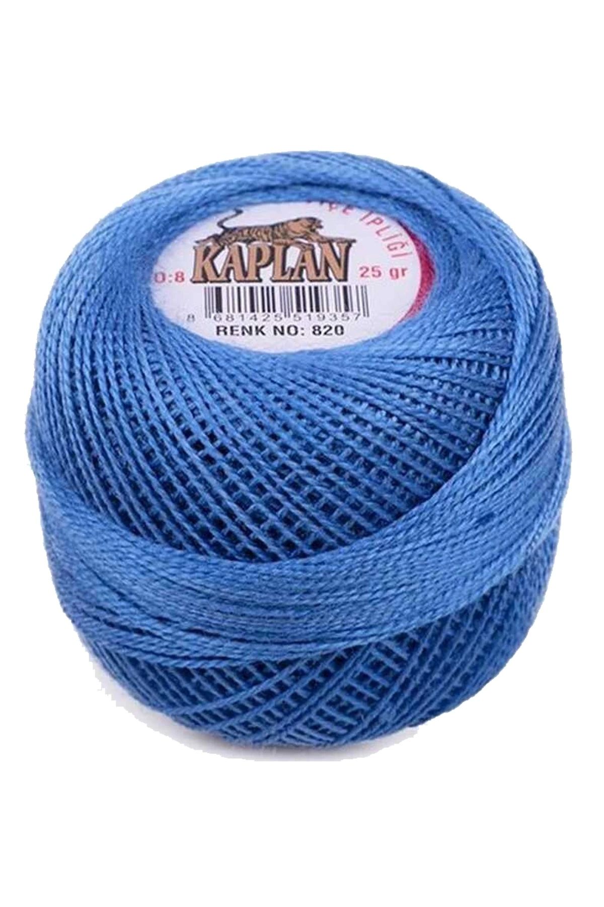 PRATİKOBA Kaplan Etamin Ve Kanaviçe İpi 8 No Kod/Renk: 820 - Royaleks