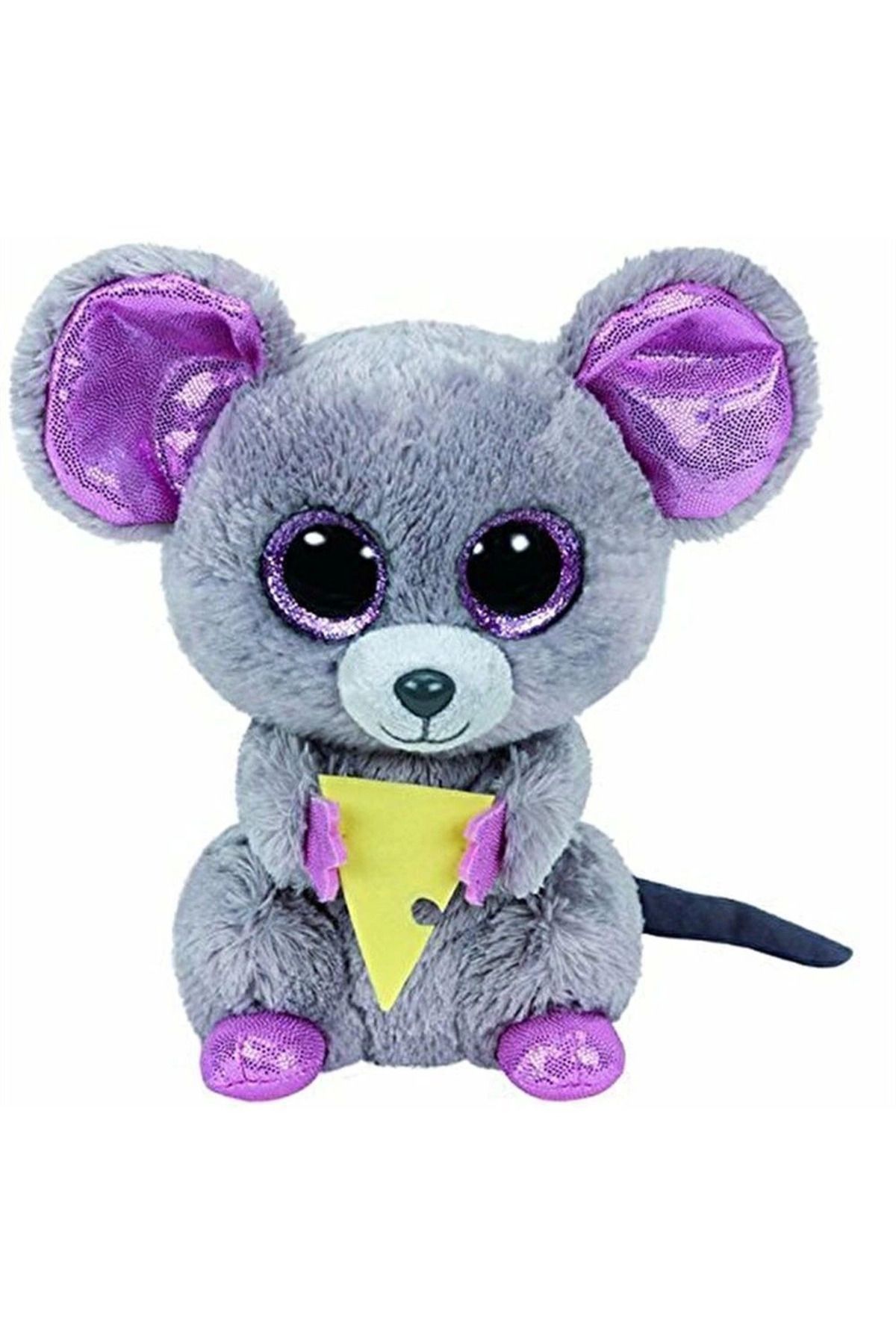 Angoravi Ty Beanie Boos Peluş Fare Squeaker 15 cm