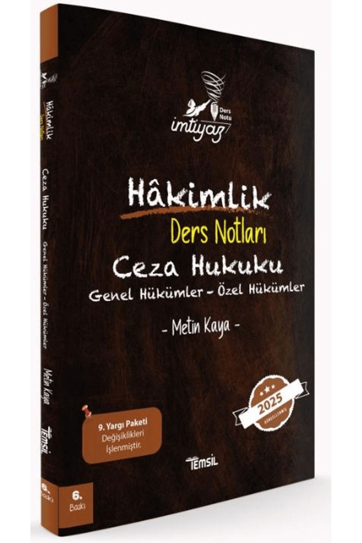 Temsil Kitap İmtiyaz Ceza Hukuku - Genel Hükümler - Özel Hükümler Hakimlik Ders Notları