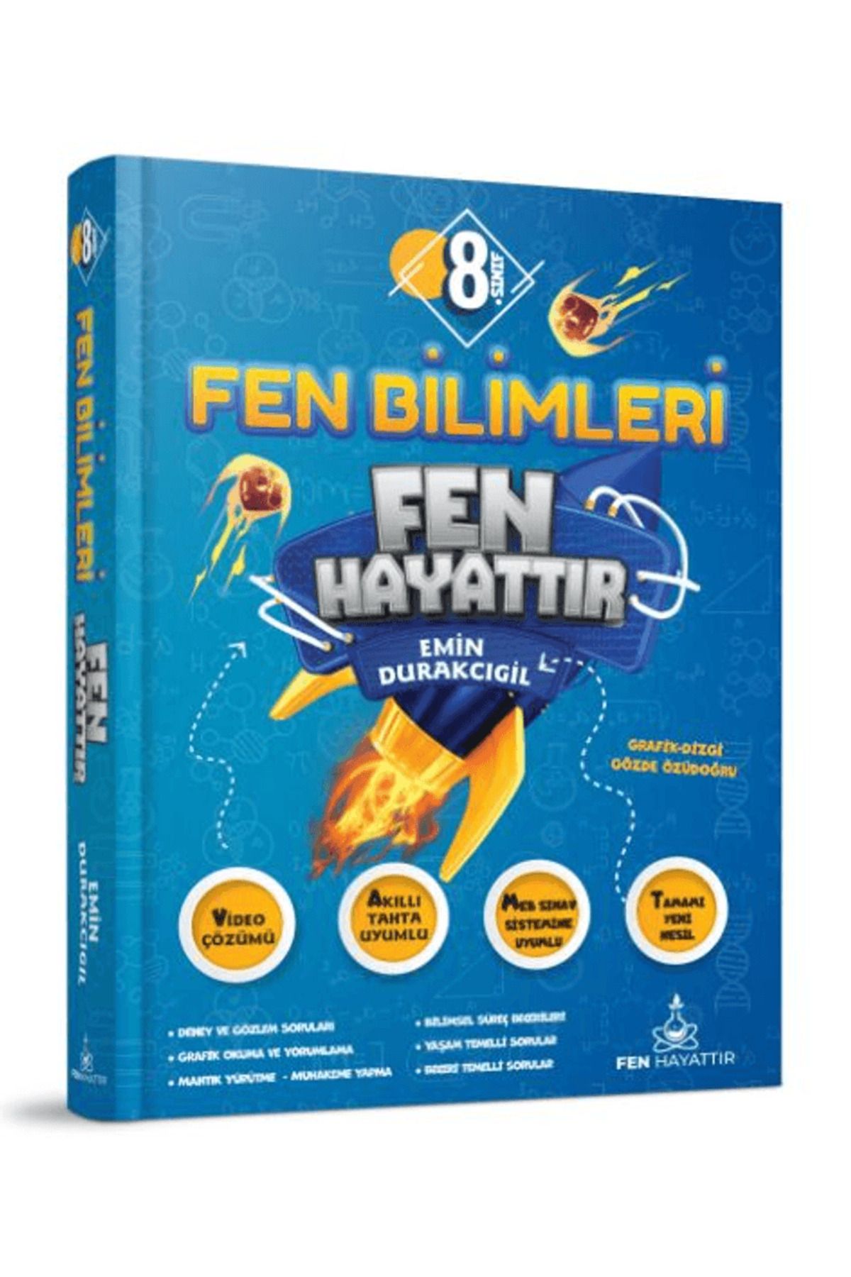 Fen Hayattır 8. Sınıf Fen Bilimleri Soru Bankası / Emin Durakcıgil / Fen Hayattır / 9786259442709