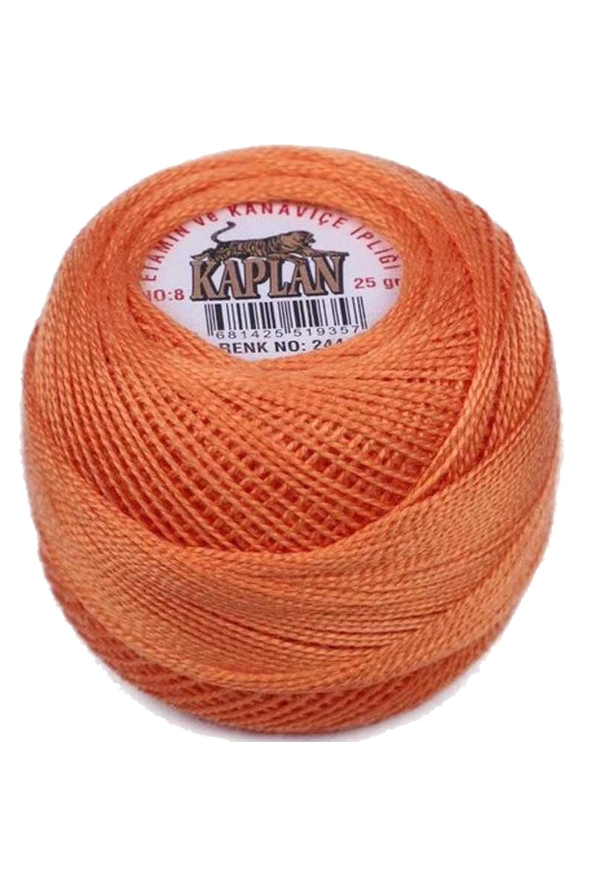 PRATİKOBA Kaplan Etamin Ve Kanaviçe İpi 8 No Kod/Renk: 244 - Royaleks