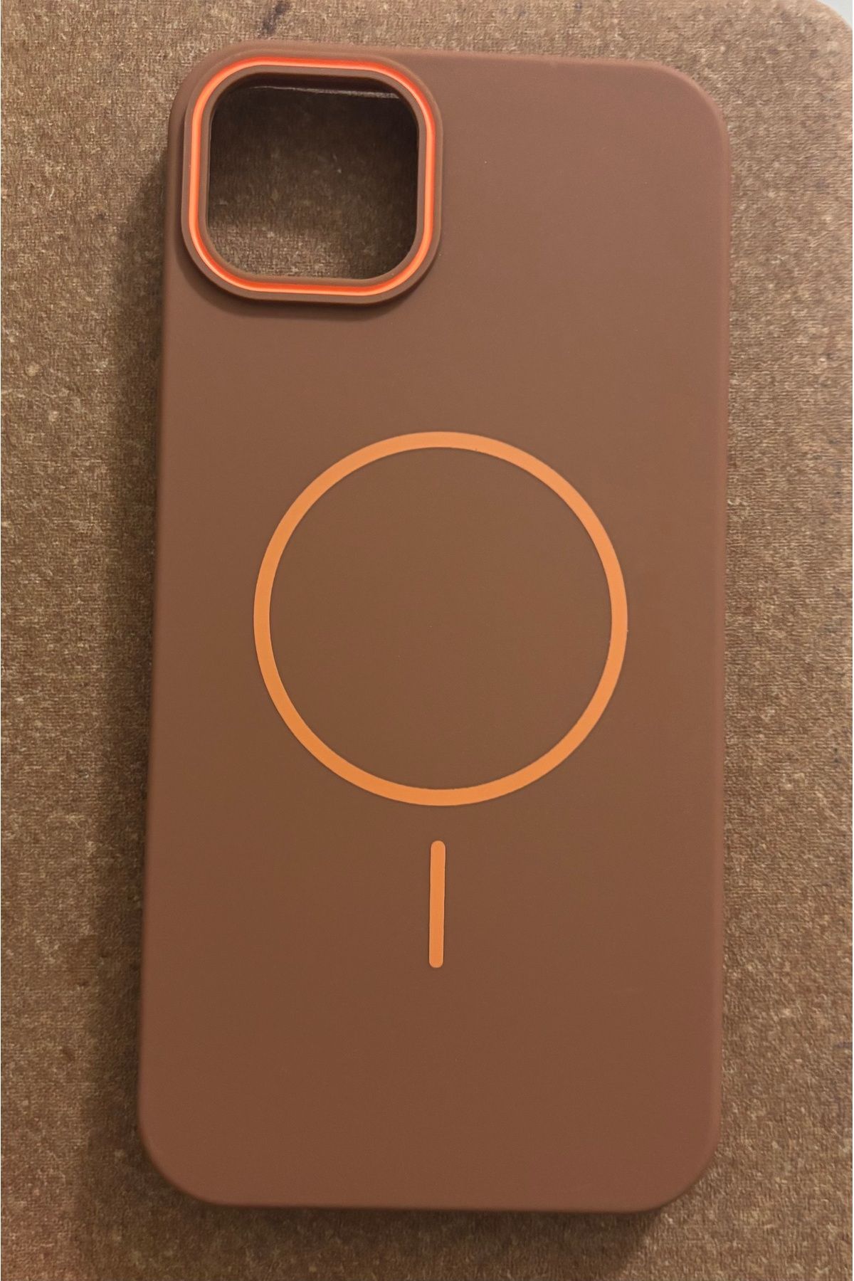 Store İphone 14 Plus Magsafe Özellikli Silikon Kılıf