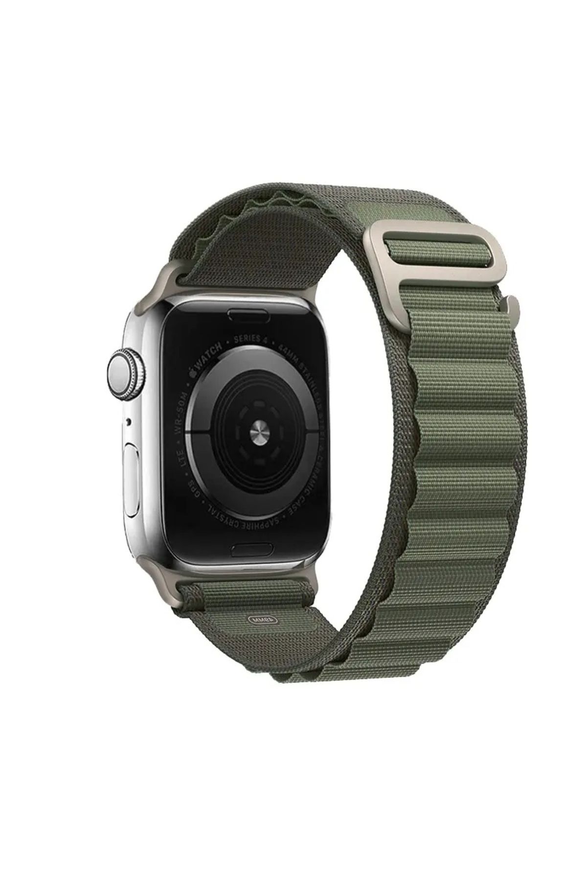 Dmay Apple Watch Seri 1/2/3/4/5/6/7/8/se/ultra 42MM 44MM 45MM 49MM Dikişsiz Kumaş Alpine Loop Kordon