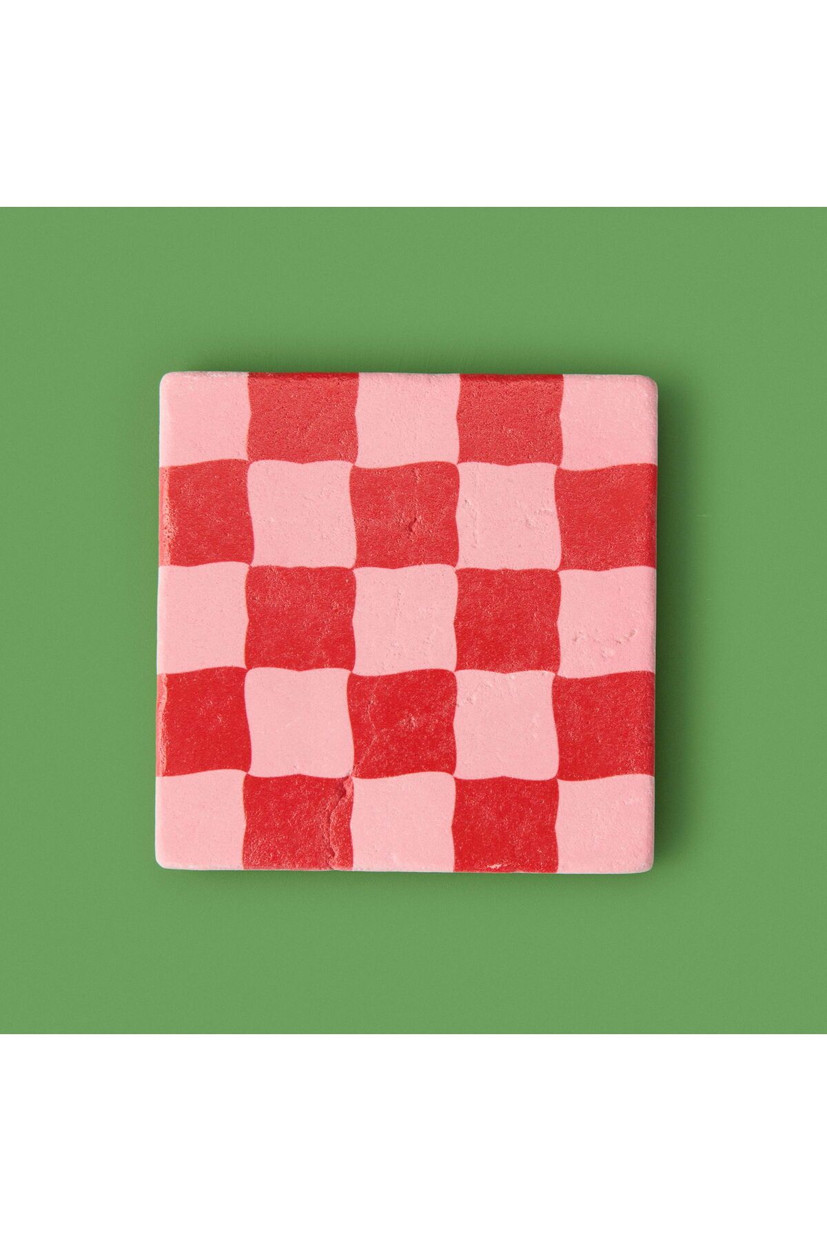 ASPARTAM Kitchen Damalı Bardak Altlığı - Renkli - 10 cm
