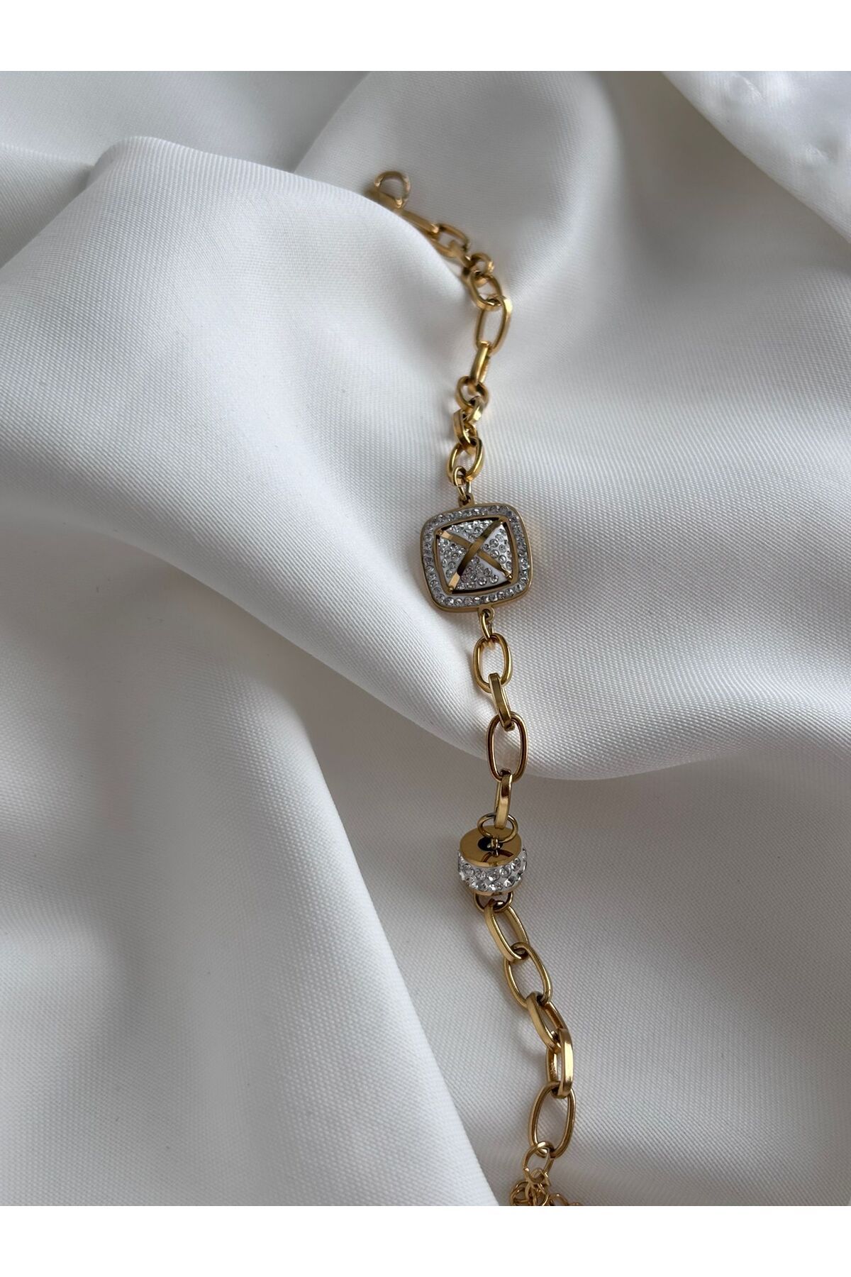 Bellamy Jewelry Caterra Bileklik - Gold