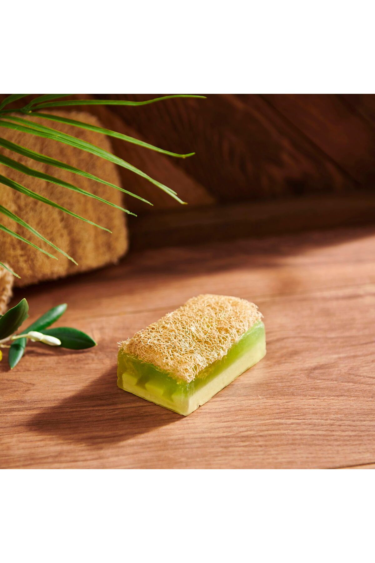 ASPARTAM Myross Zeytinyağı Esanslı Kabak Lifli Vücut Bakım Sabunu - 100 gr
