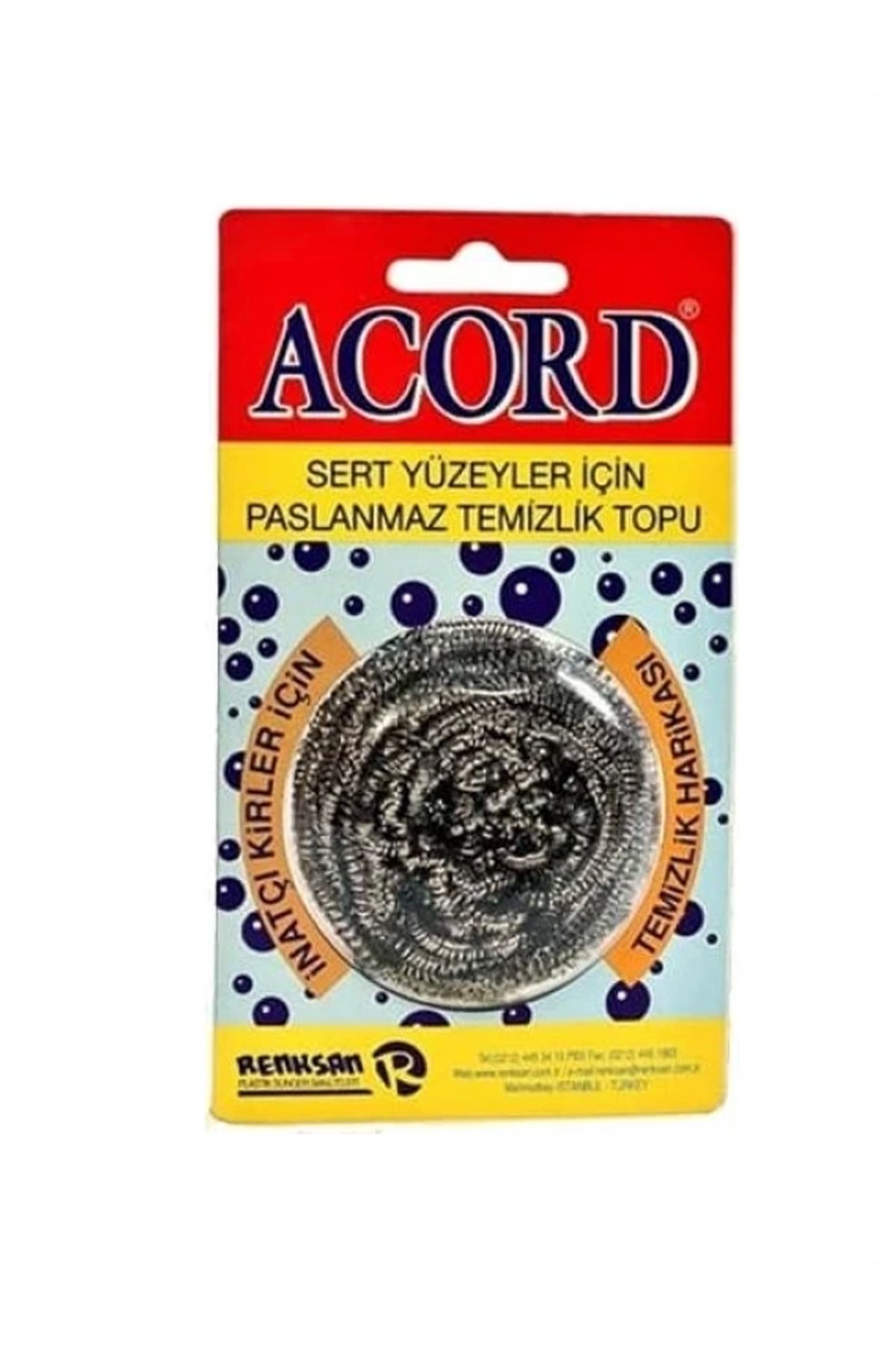 PRATİKOBA Acord Bulaşık Teli Paslanmaz Royaleks-NRX-F3001