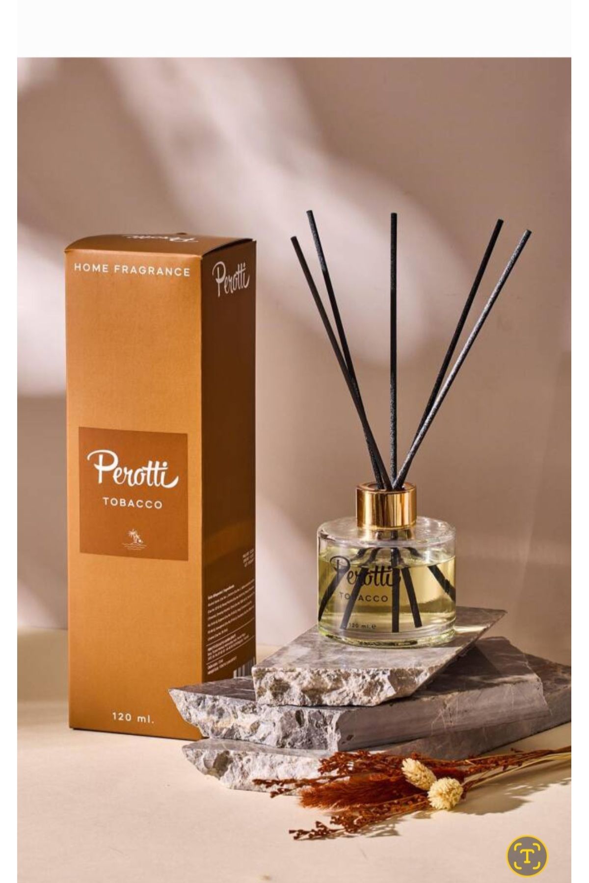 MATMEL Tobacco Çubuklu Ortam Kokusu 120 Ml Oda Kokusu Lüx Çubuklu