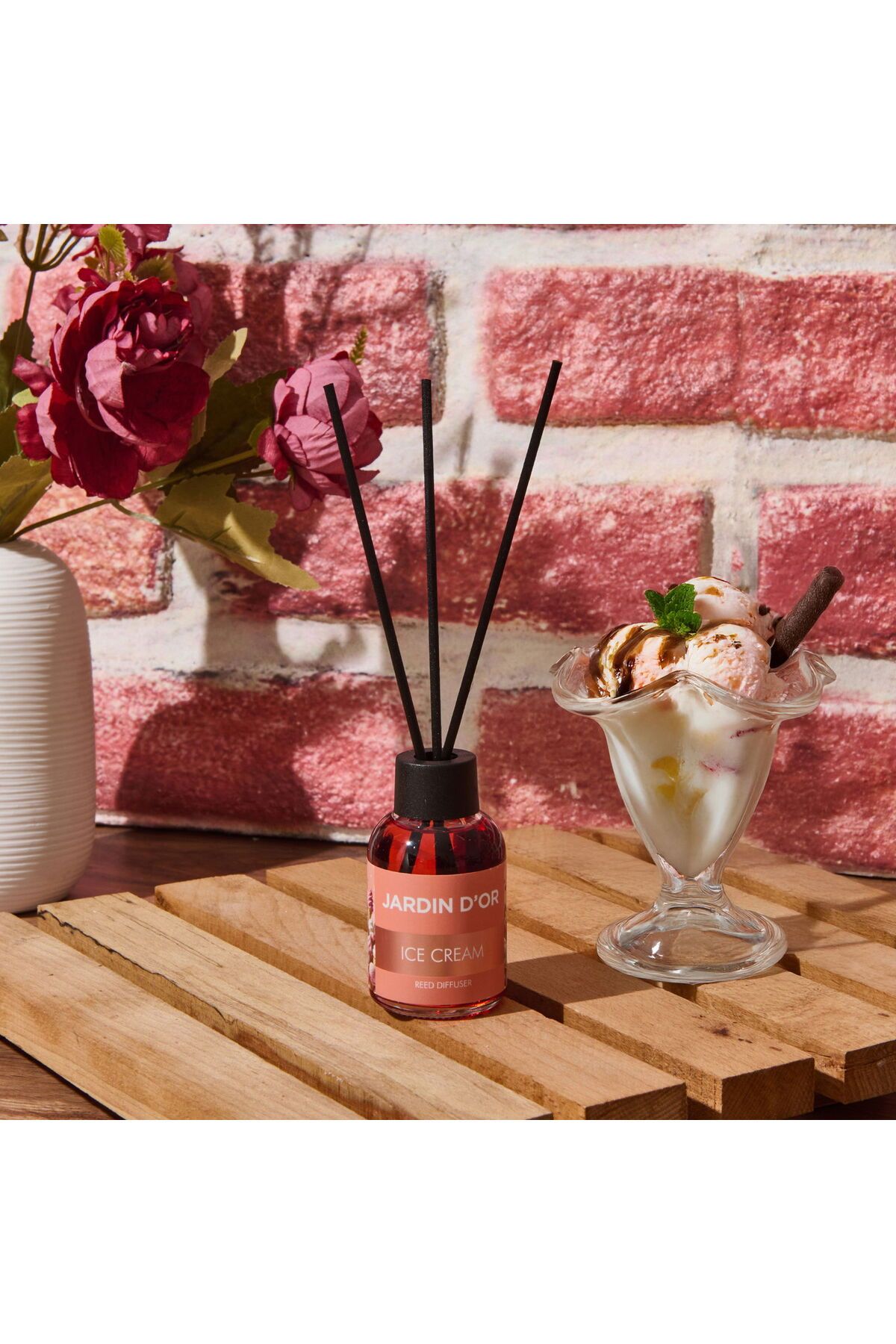 ASPARTAM Jardinn D'or Ice Cream Oda Kokusu - Şeffaf - 50 ml
