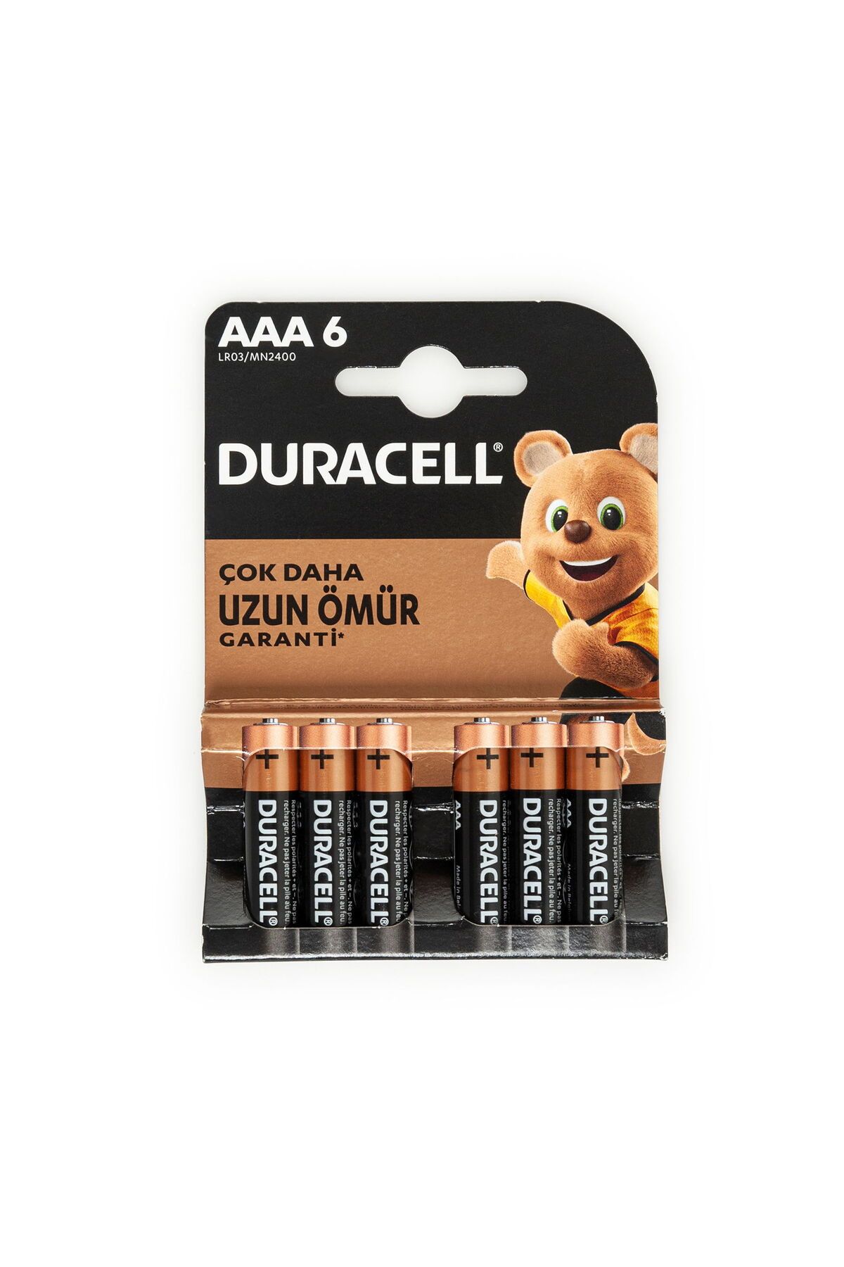 ASPARTAM Duracelll Basic İnce 6'lı AAA Kalem Pil