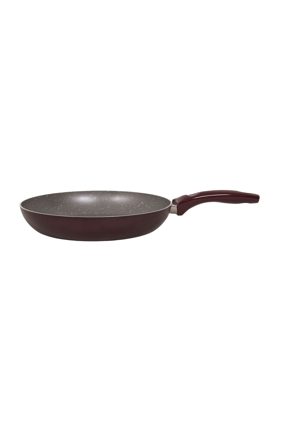 ASPARTAM Mehtapp Kaçerola Granit Tava - Bordo - 18 cm