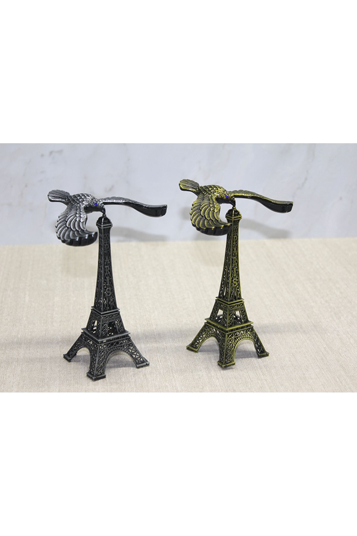 ESZ LİFE Kartallı Metal Eyfel Kulesi Model 2