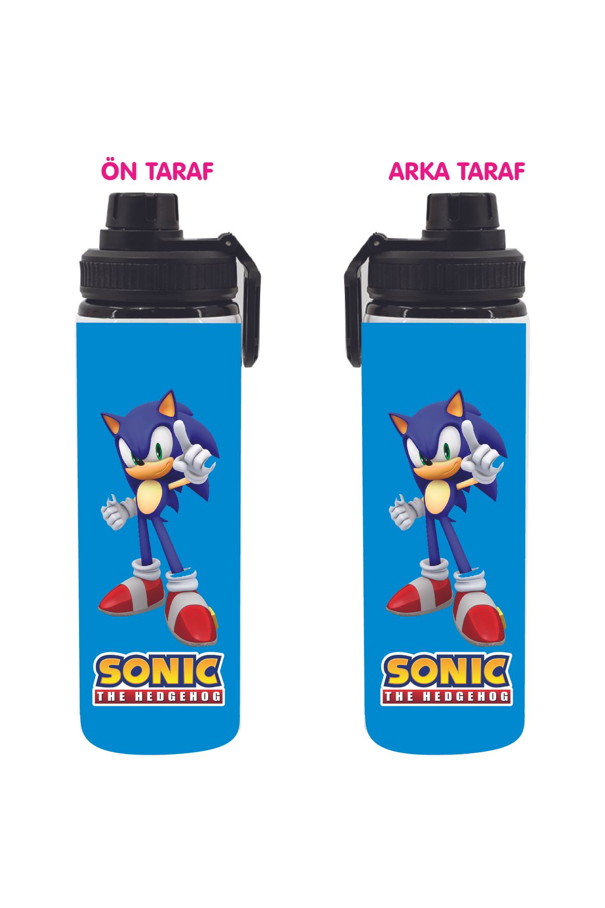DKDZ SHOP Sonic Baskılı Su Matarası 850ml. 001
