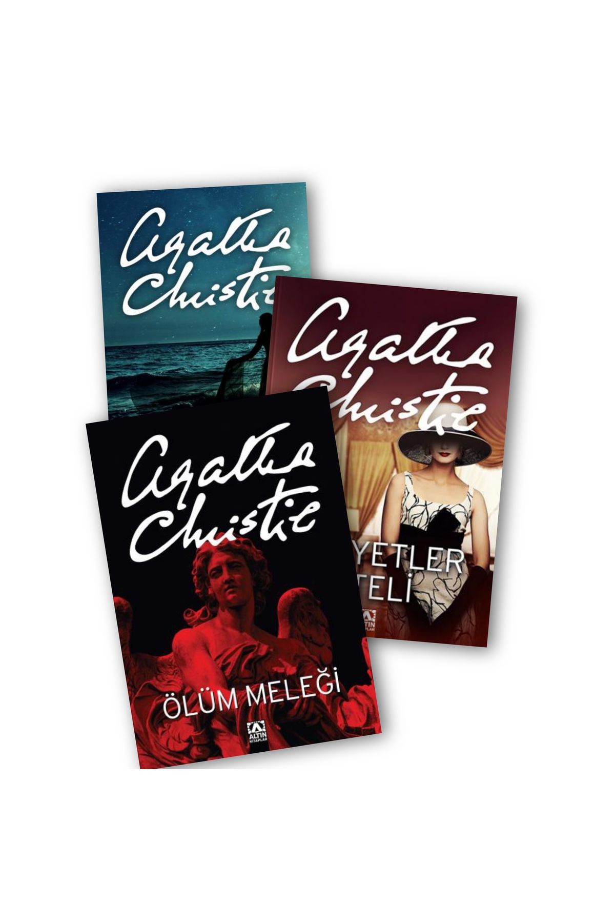 Altın Kitaplar Marple 4. Üçleme Ölüm Adası - Cinayetler Oteli - Ölüm Meleği Agatha Christie
