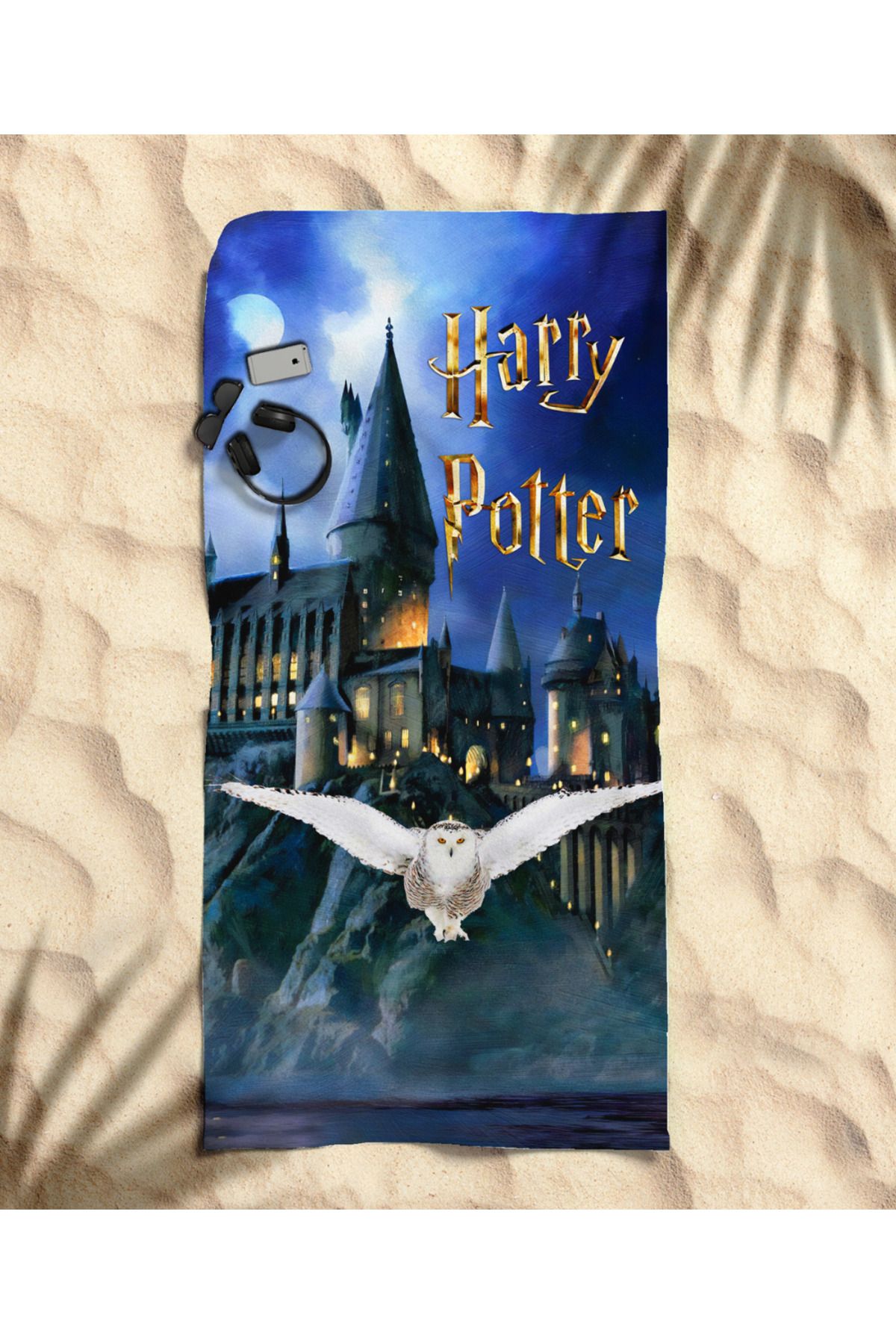 hediyechy Harry Potter Temalı Plaj Havlusu