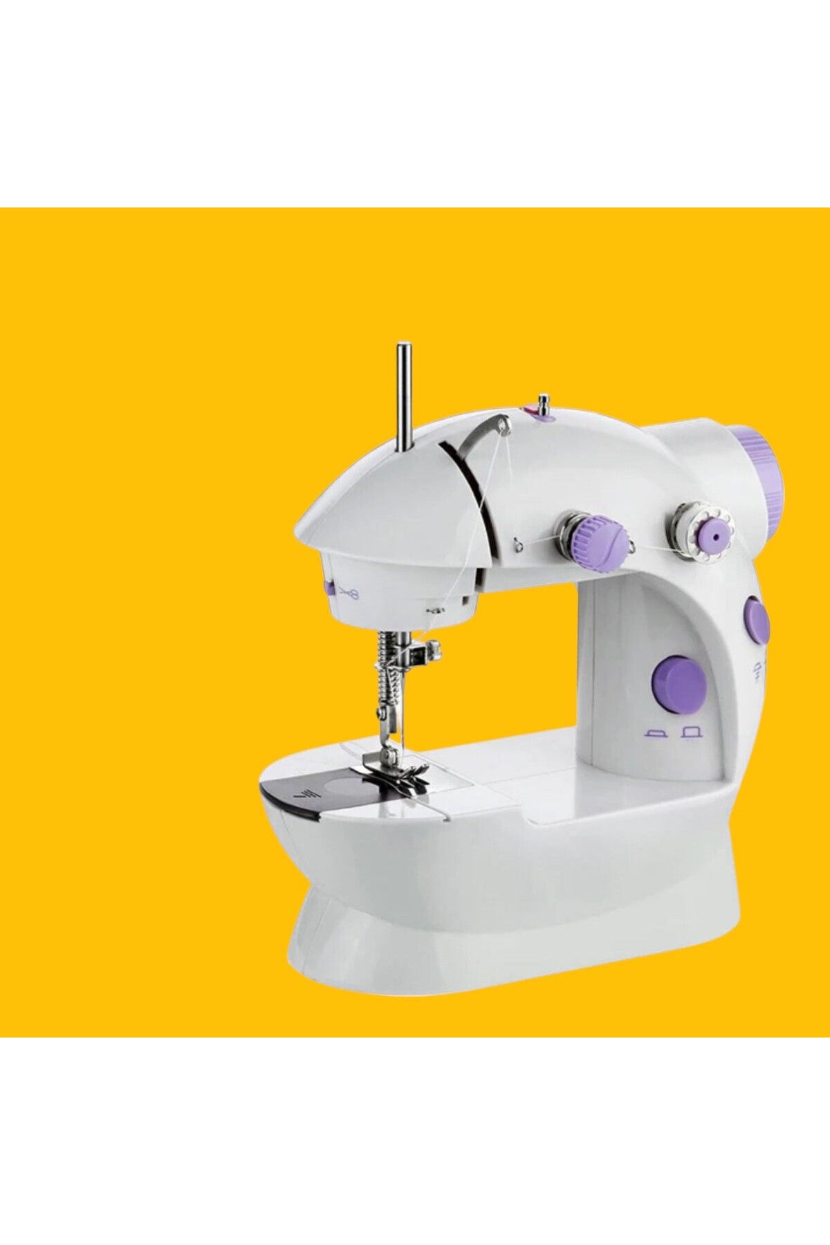 PratikAI Taşınabilir Elektrikli & Pilli Seyahat Tipi Dikiş Makinesi | Hız Ayarlı & Ergonomik
