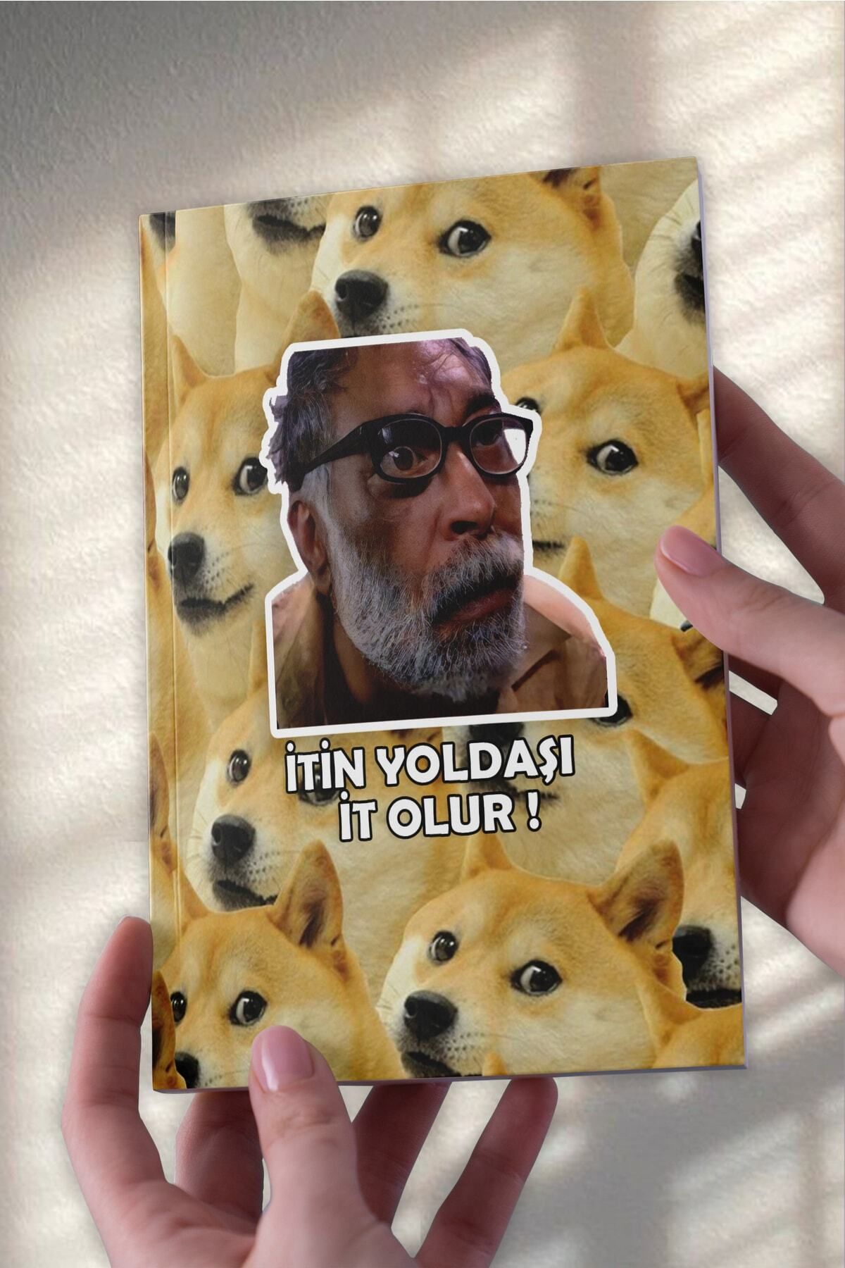 Ludios Köpkeli Ord. Prof. Dr. Abuzer Kömürcü A5 Çizgisiz Defter (50 Sayfa)