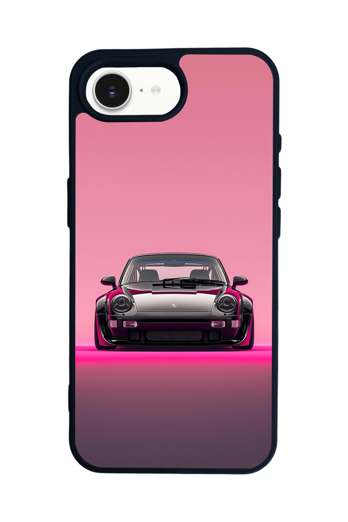 BGAKSESUAR Apple iPhone 16E Siyah Silikon Kılıf Çiziklere ve Darbelere Karşı Koruma