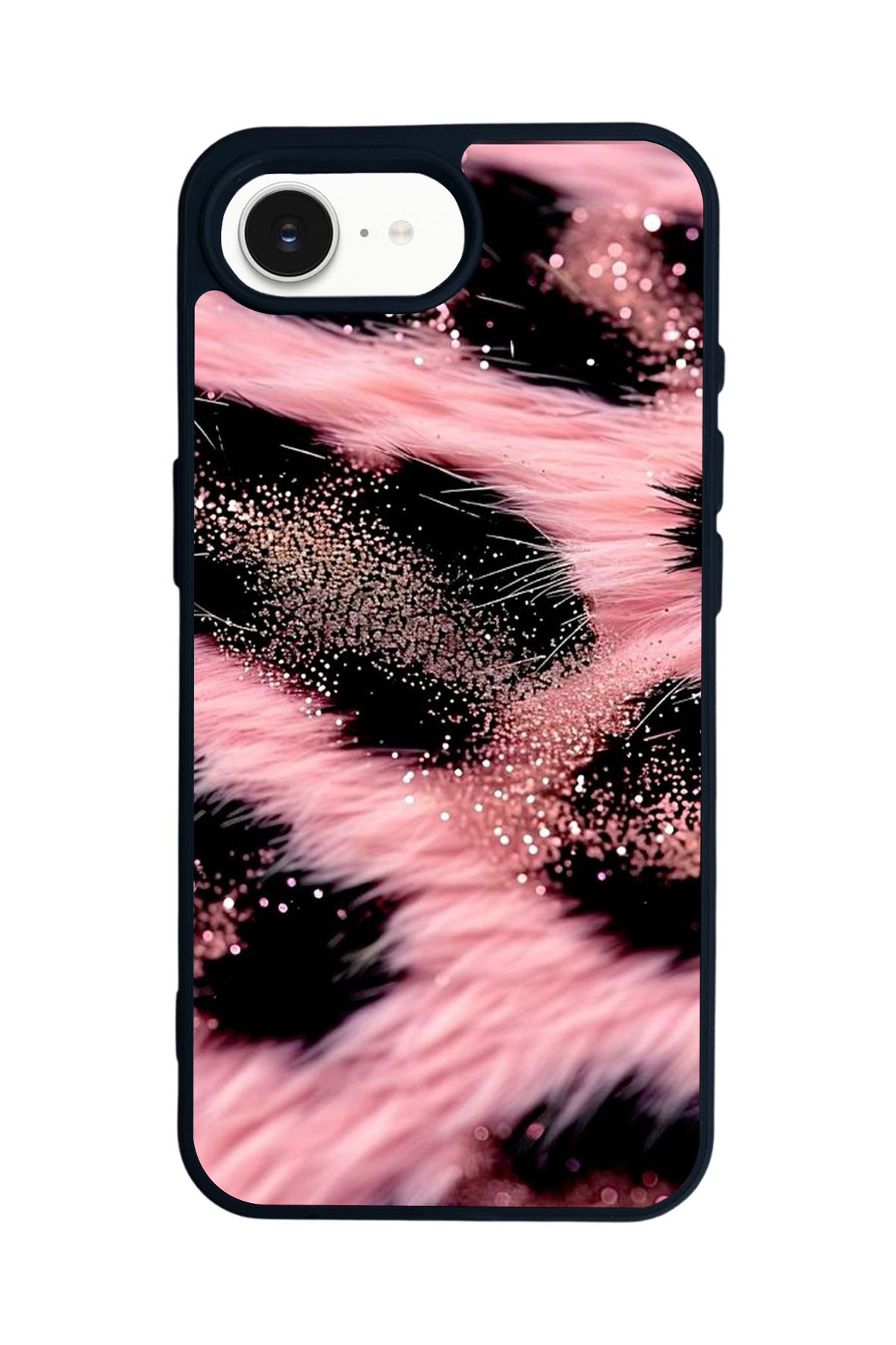 BGAKSESUAR Apple iPhone 16E Siyah Silikon Kılıf Çiziklere ve Darbelere Karşı Koruma