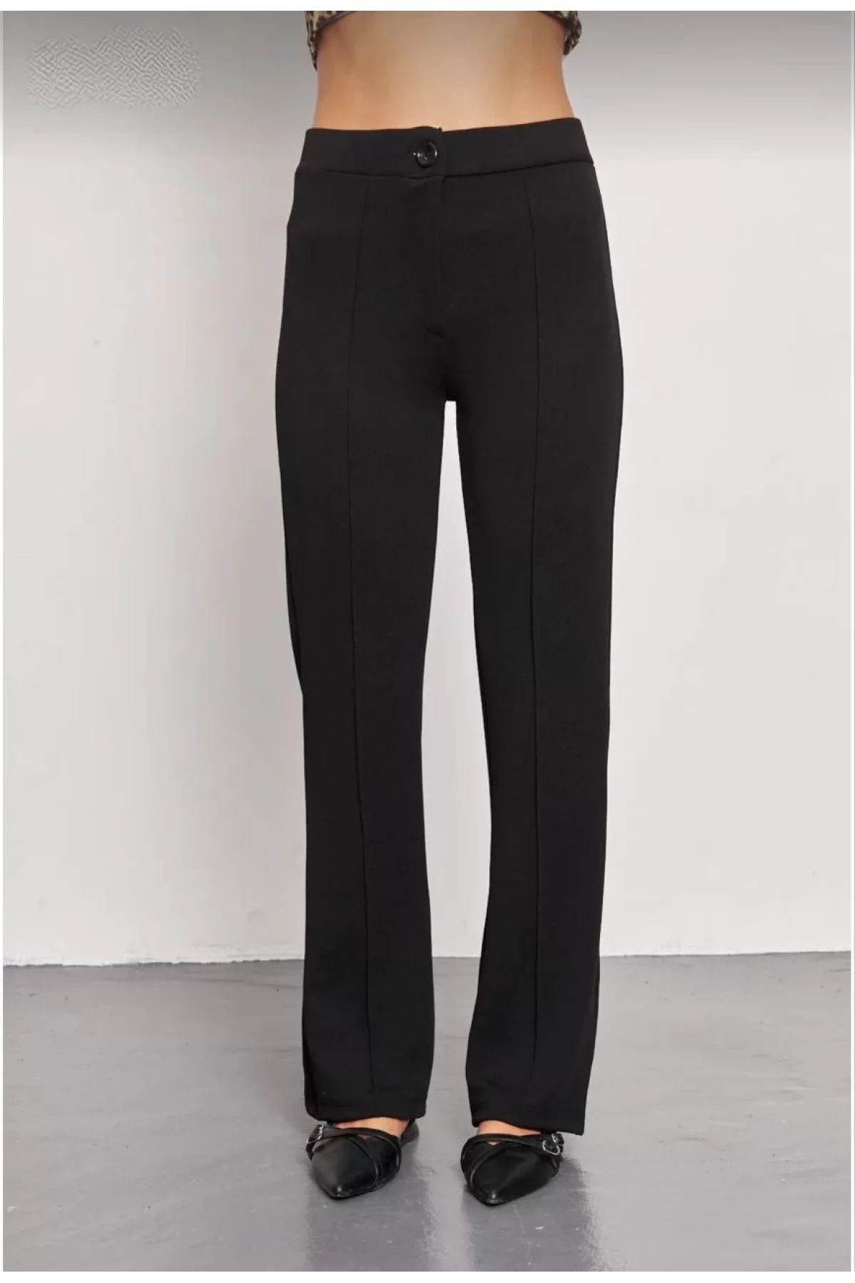 BBbutik Kadın Palazzo Pantolon Oversize Kesim
