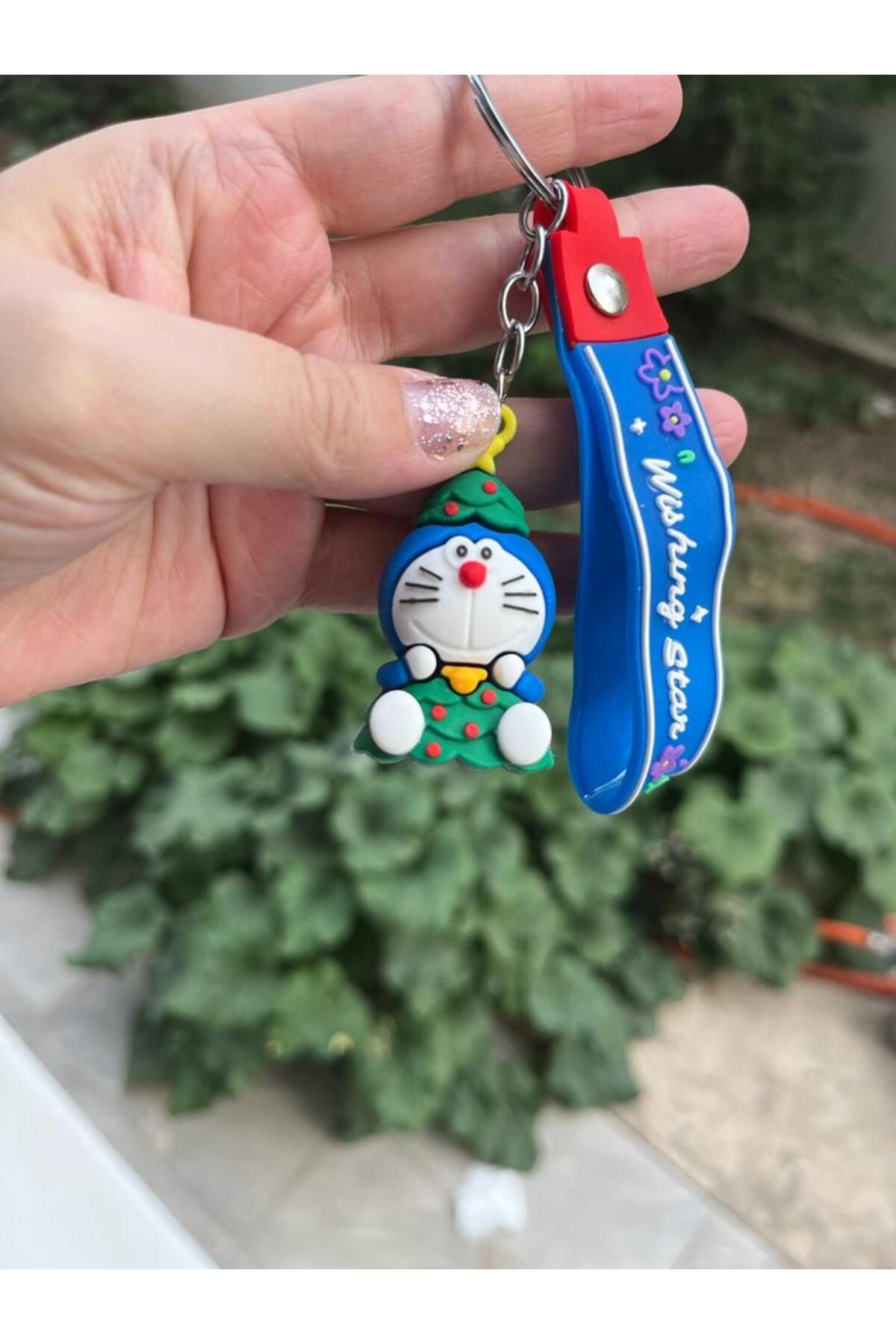 Serena Company Anime Karakter Figürlü Mavi Çanta Süsü ve Anahtarlık