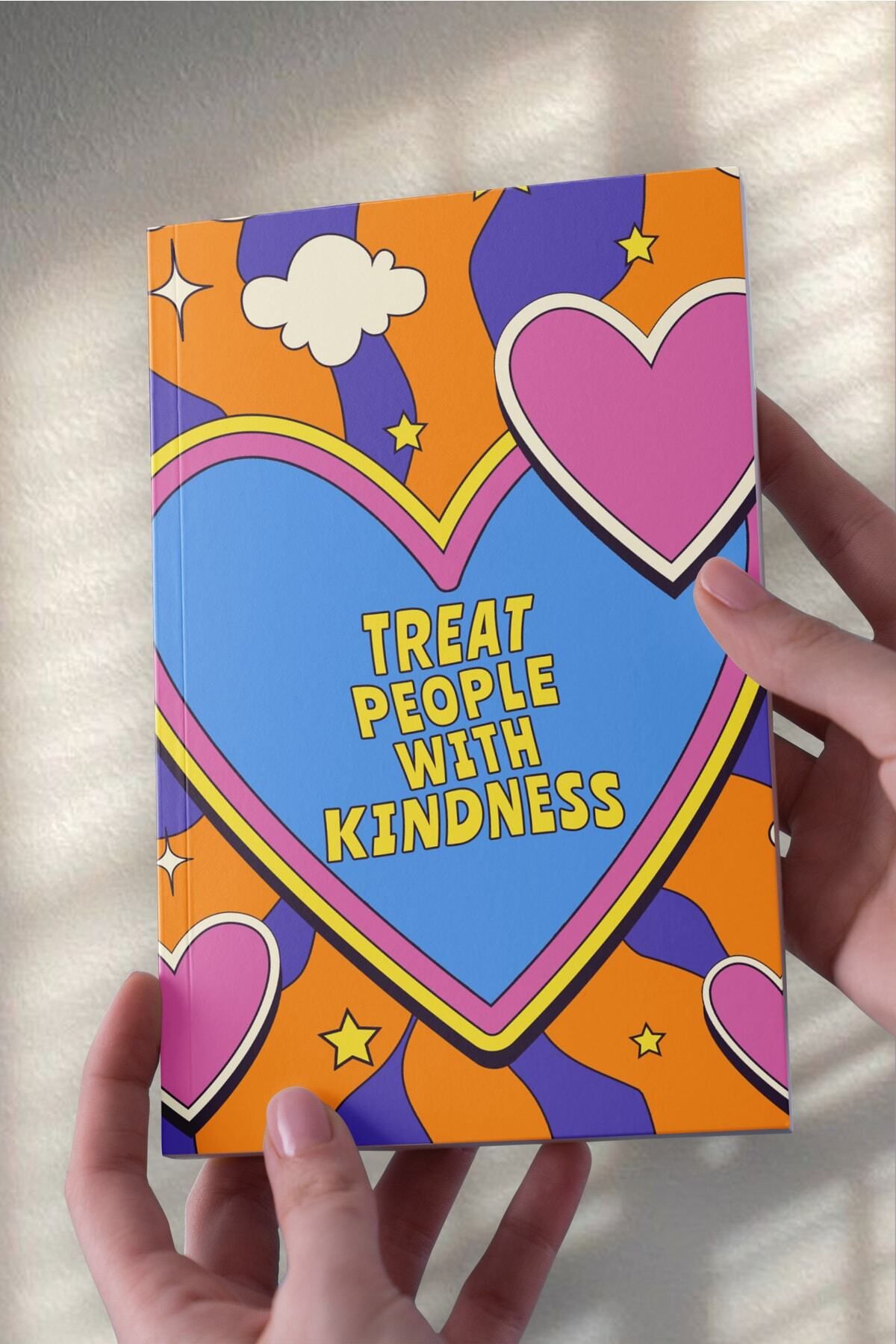 Ludios Treat People A5 Çizgisiz Defter (50 Sayfa)