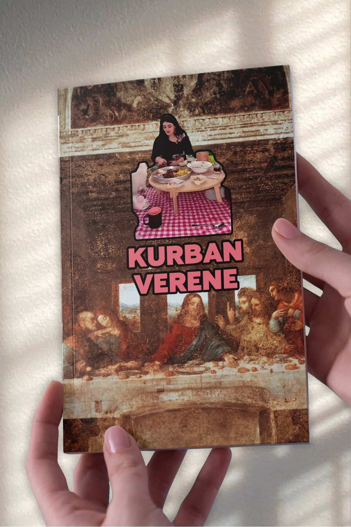 Ludios Kurban Verene'' Desenli A5 Çizgisiz Defter (50 SAYFA)