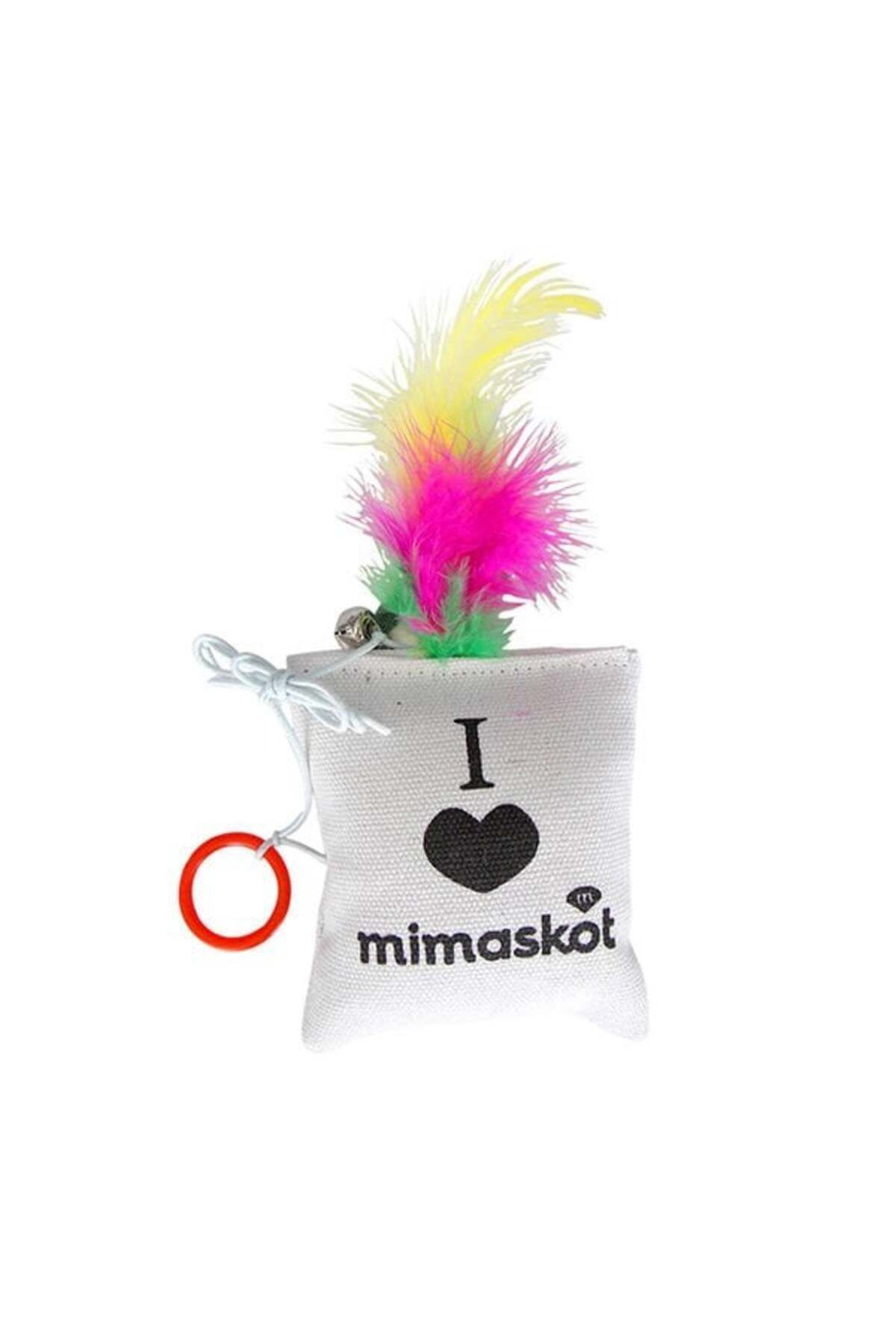 Orqinel Eastland Parmağa Takılan Tüylü Peluş Kedi Oyuncağı 8x9 Cm