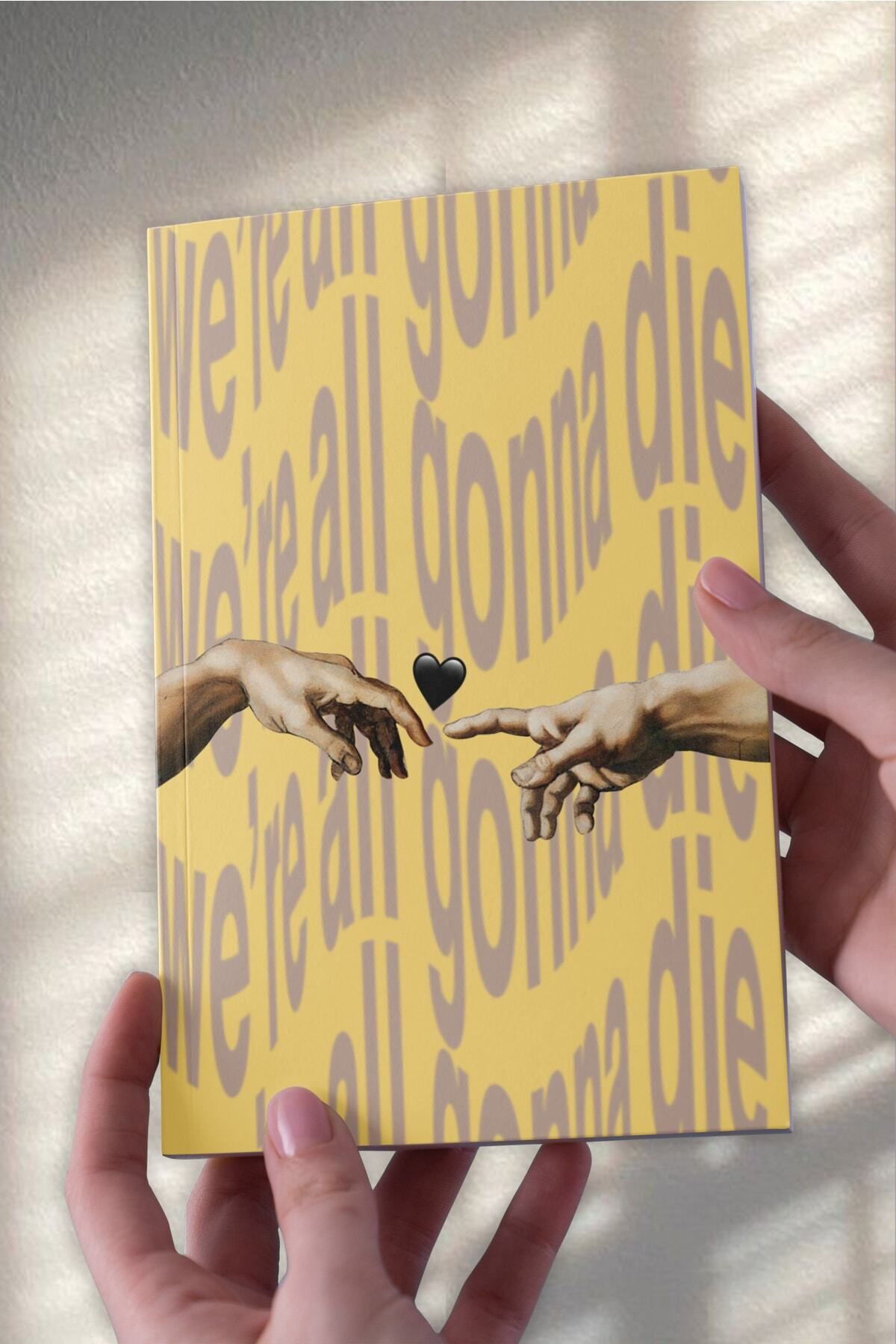 Ludios We Are Gonna Die A5 Çizgisiz Defter (50 Sayfa)