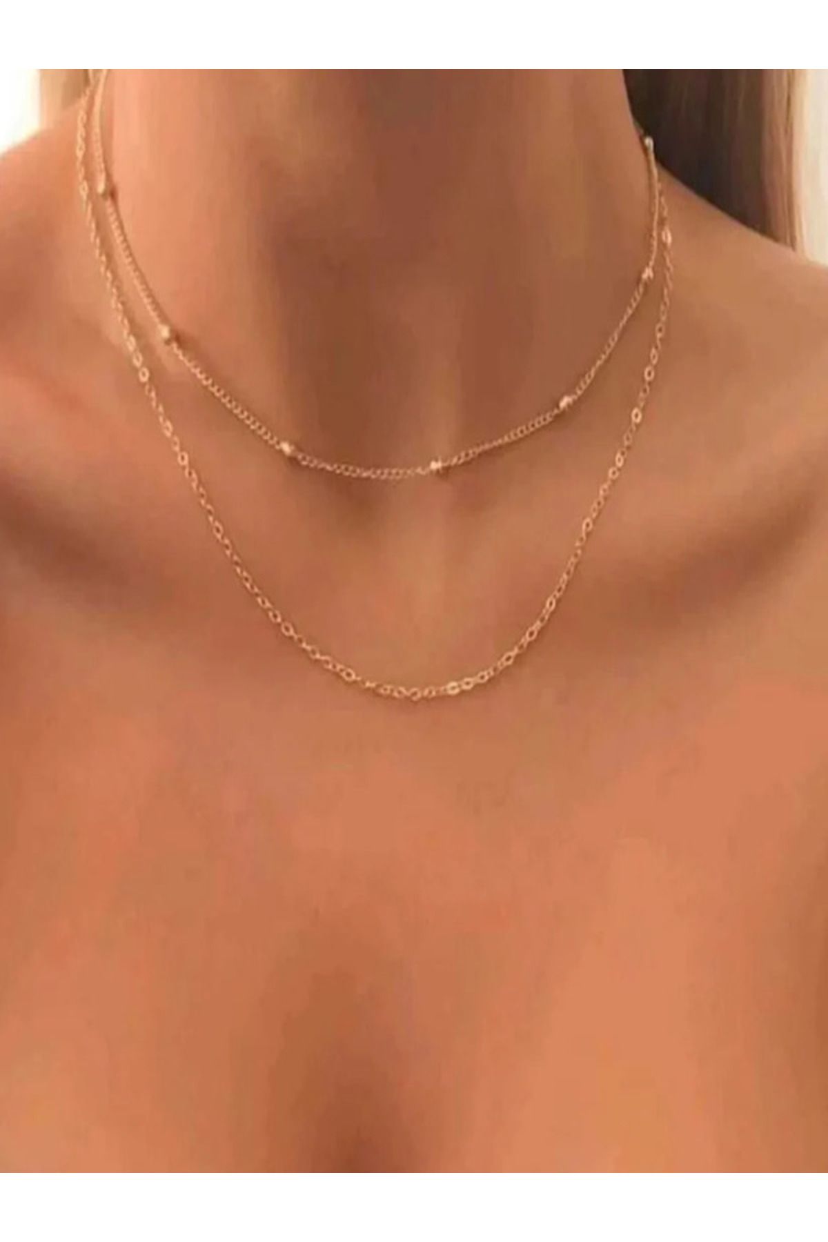 Glimma Toplu Zincir Kolye 2'li