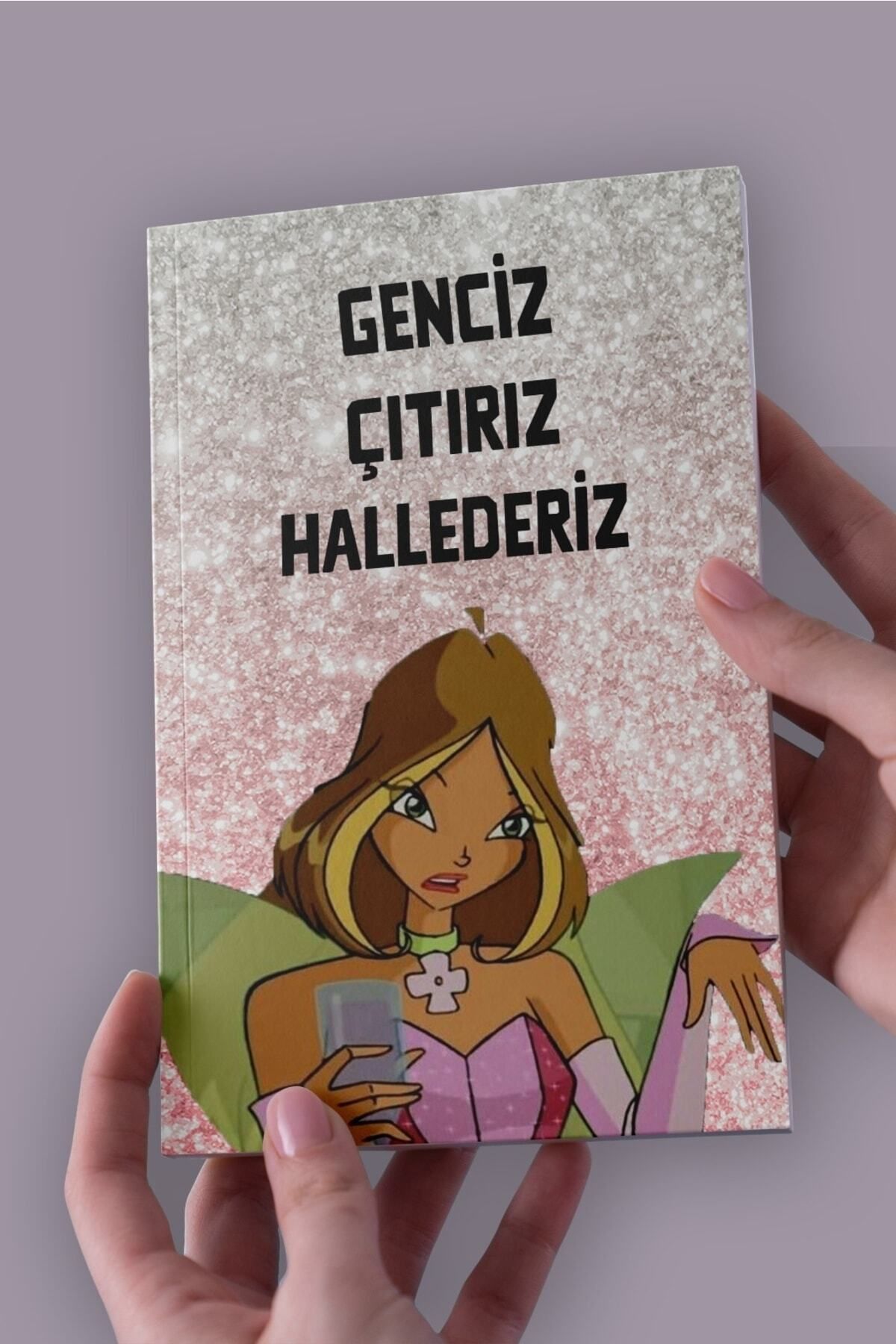 Ludios Winx Flora Genciz Çıtırız A5 Çizgisiz Defter(50 Sayfa)