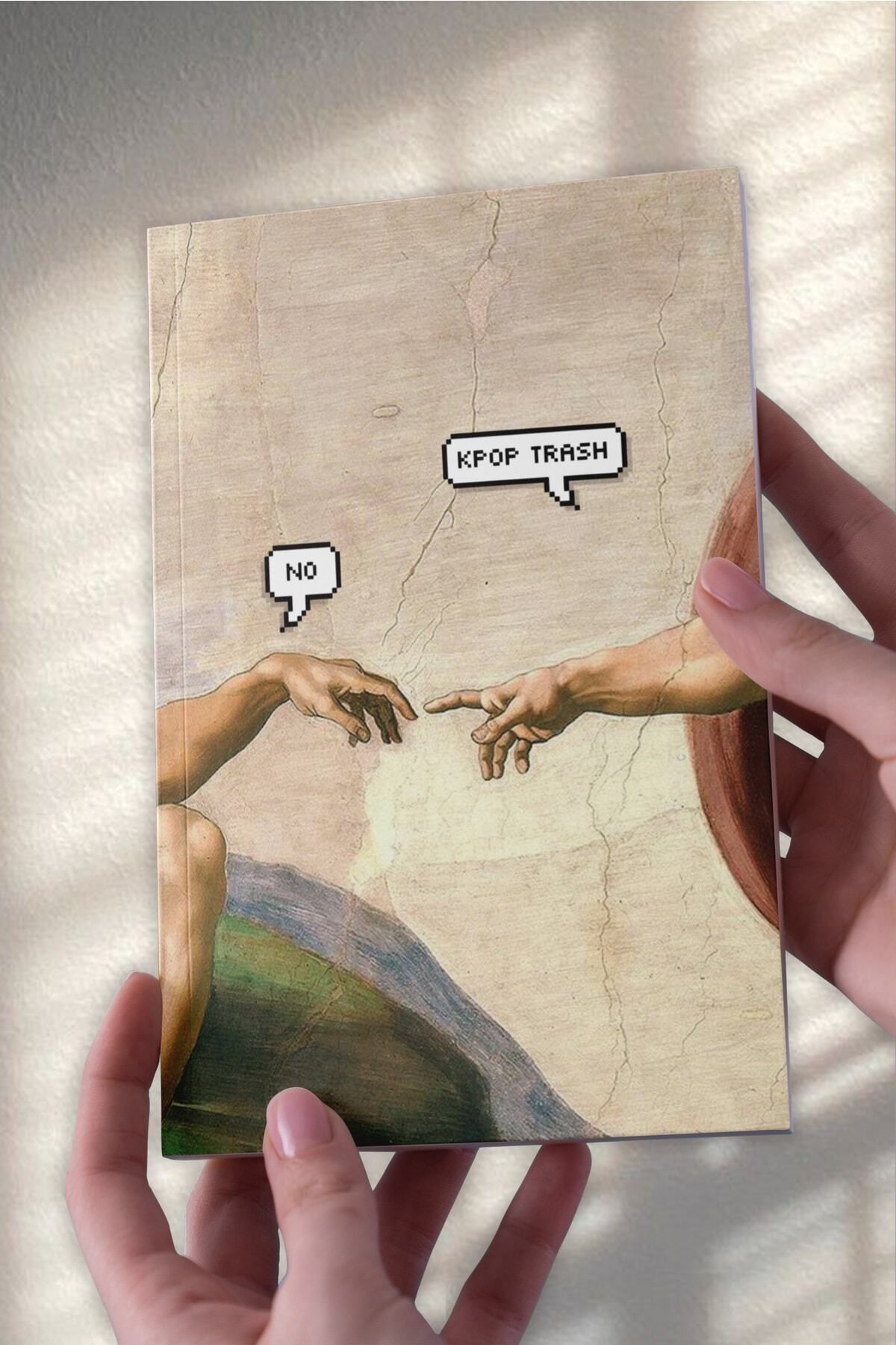 Ludios KPOP Trash A5 Çizgisiz Defter (50 Sayfa)