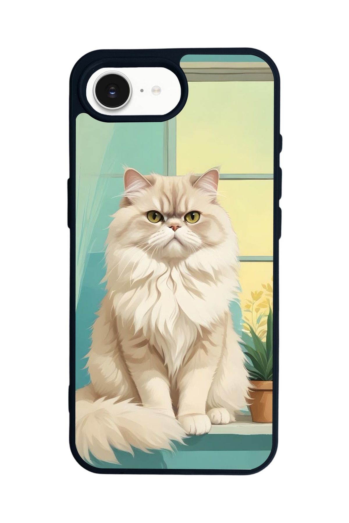 BGAKSESUAR Apple iPhone 16E Siyah Silikon Kılıf Çiziklere ve Darbelere Karşı Koruma