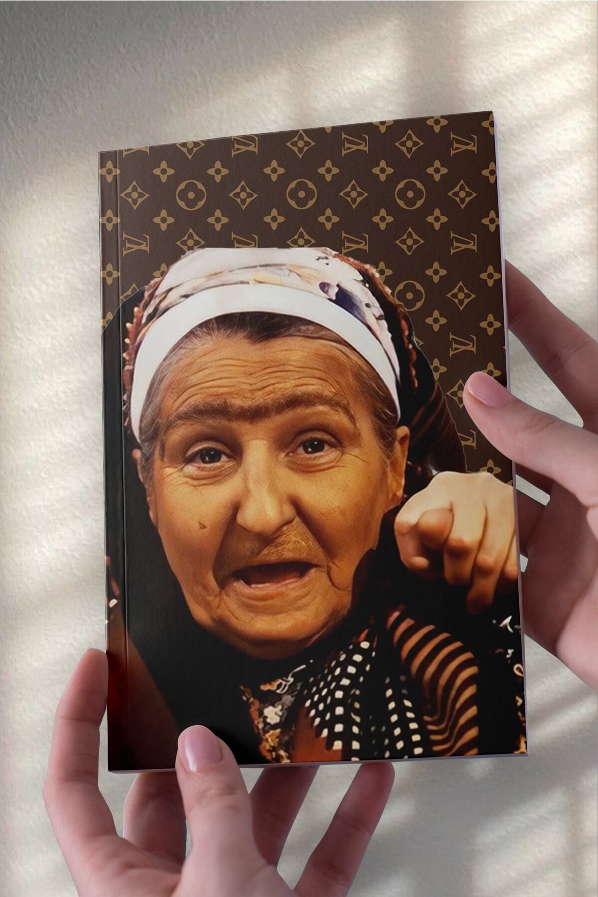 Ludios Recep Ivedik Nine Lv Desenli A5 Çizgisiz Defter (50 Sayfa)