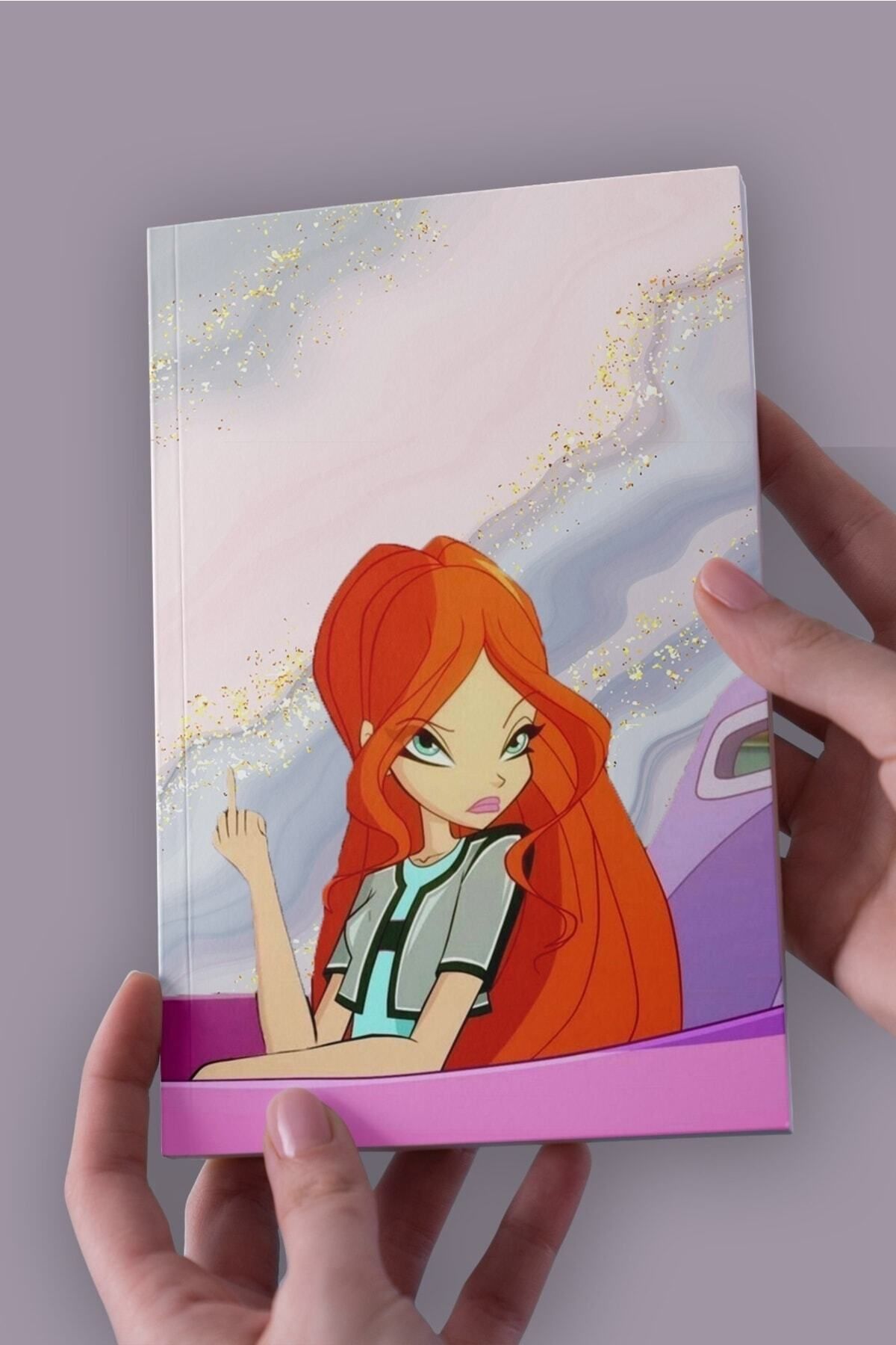 Ludios Winx Bloom B*tch A5 Çizgisiz Defter(50 Sayfa)
