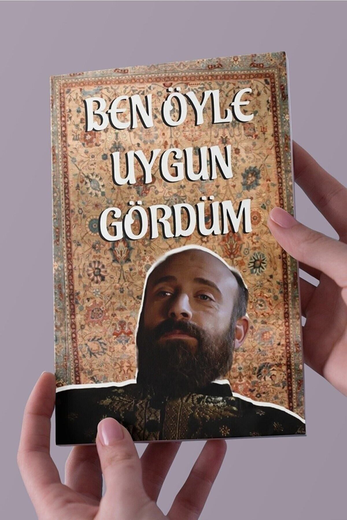 Ludios Muhteşem Süleyman Ben Öyle A5 Çizgisiz Defter(50 Sayfa)