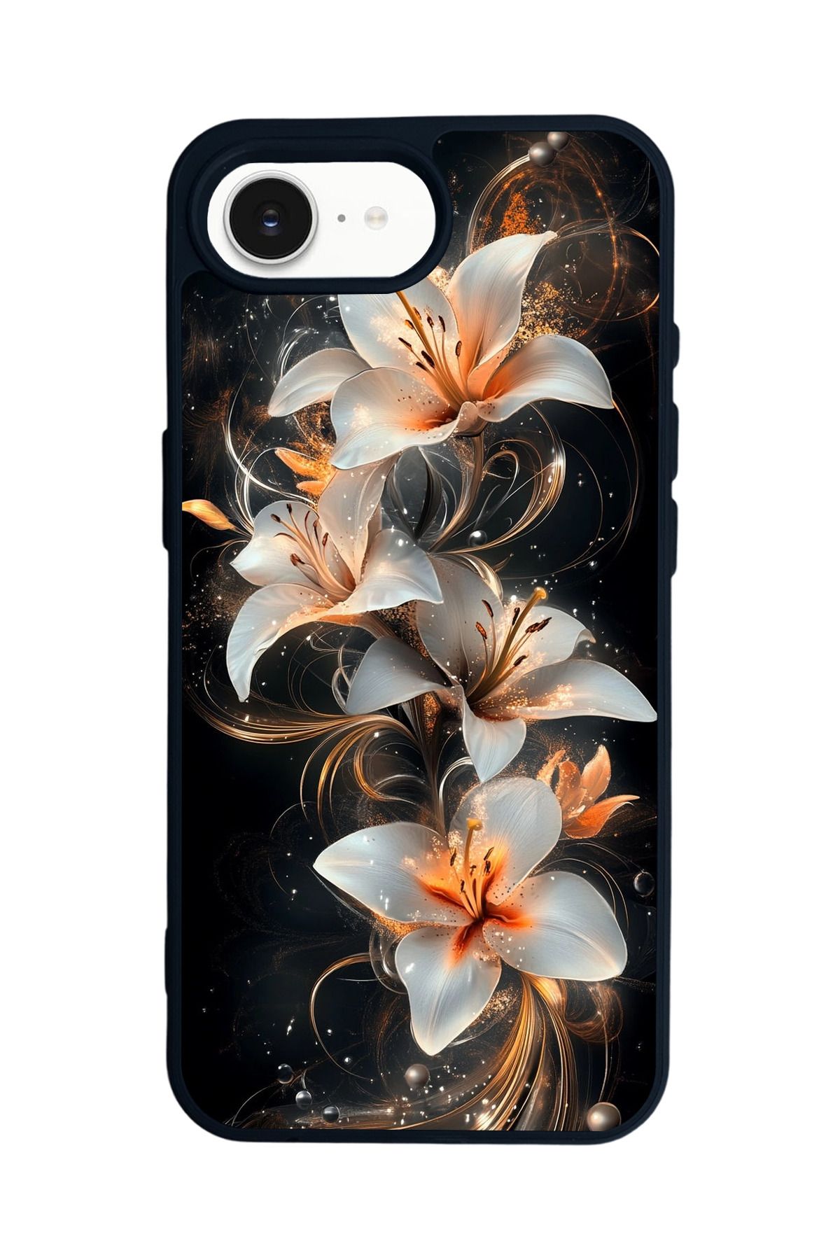 BGAKSESUAR Apple iPhone 16E Siyah Silikon Kılıf Çiziklere ve Darbelere Karşı Koruma