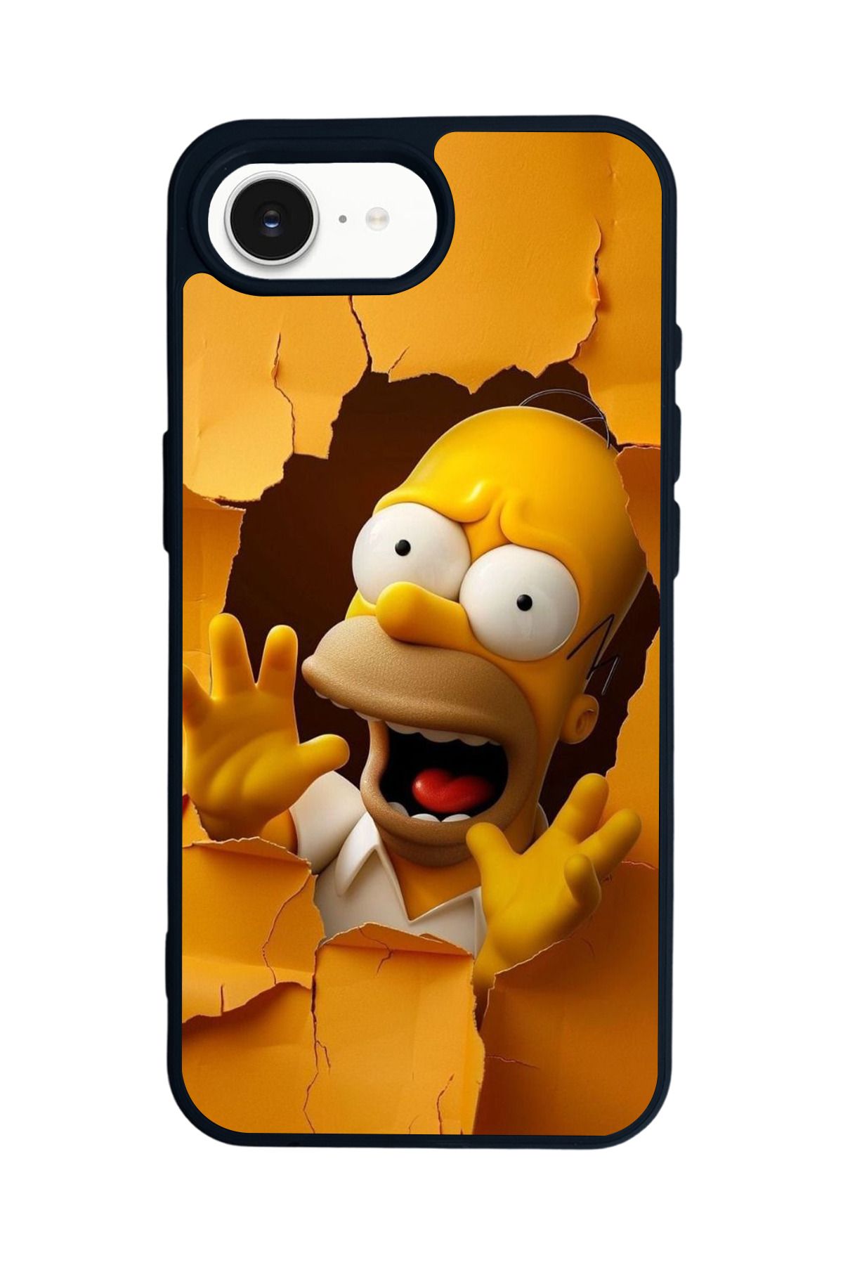 BGAKSESUAR Apple iPhone 16E Siyah Silikon Kılıf Çiziklere ve Darbelere Karşı Koruma