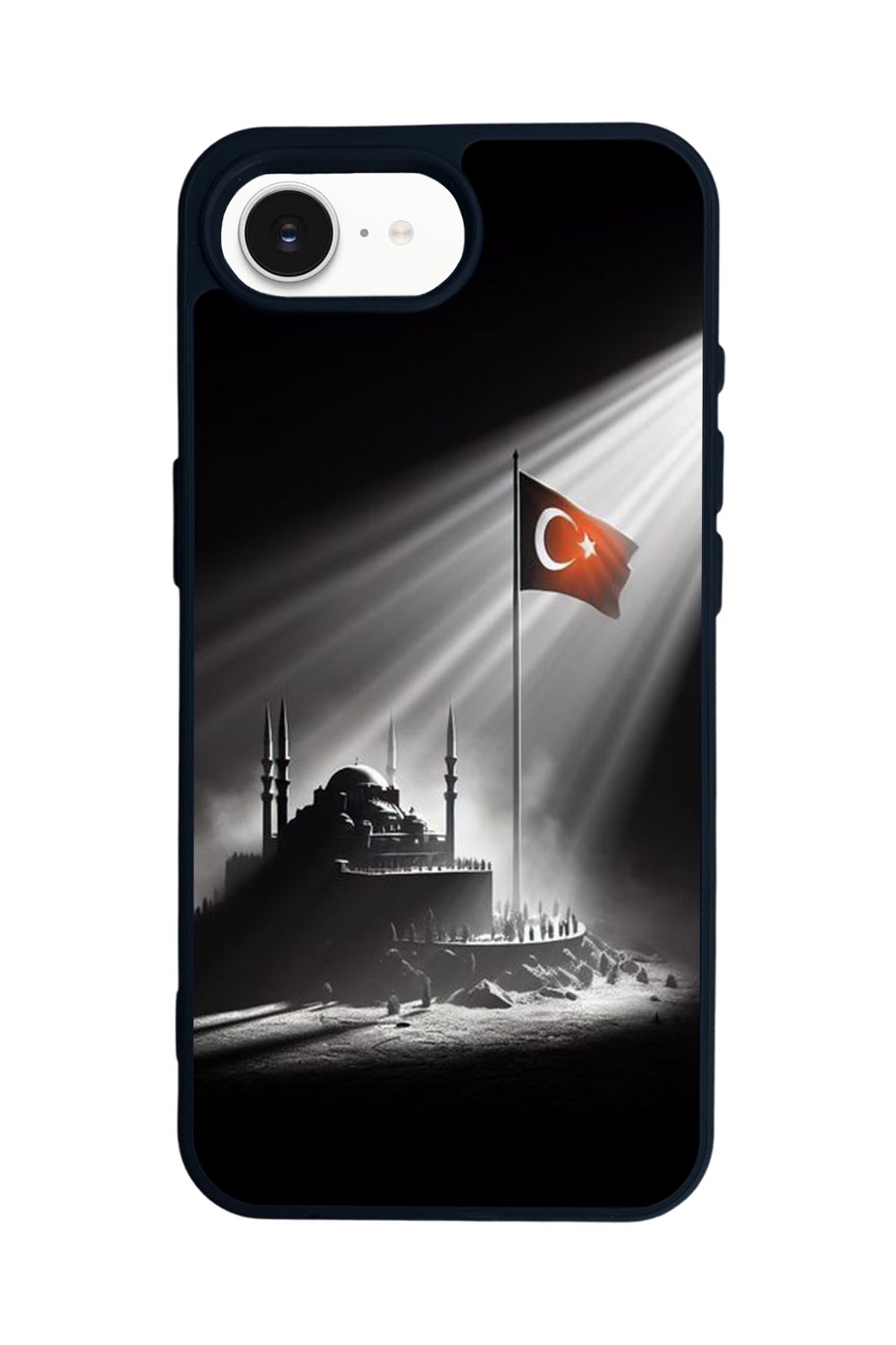 BGAKSESUAR Apple iPhone 16E Siyah Silikon Kılıf Çiziklere ve Darbelere Karşı Koruma