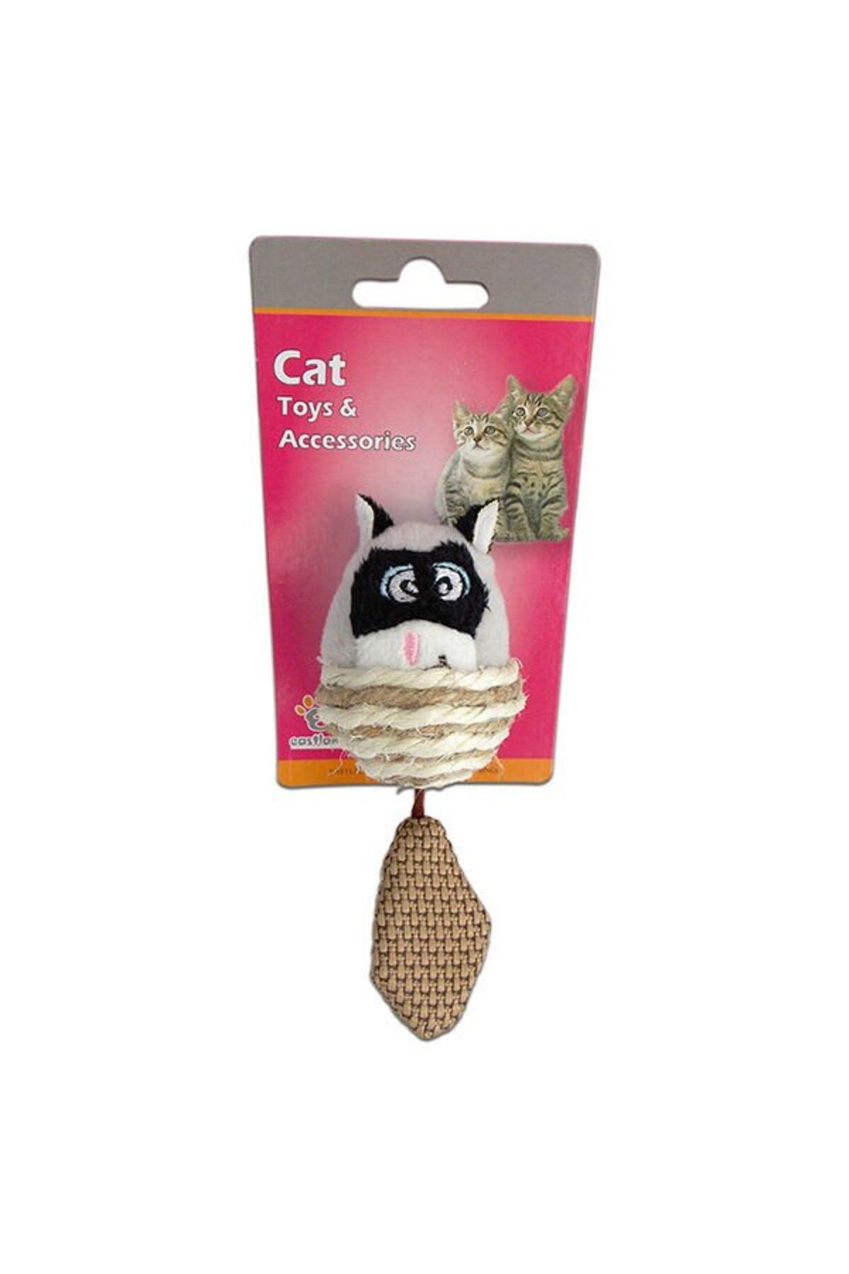 Orqinel Eastland Rakun Kedi Oyuncağı 6x5 Cm
