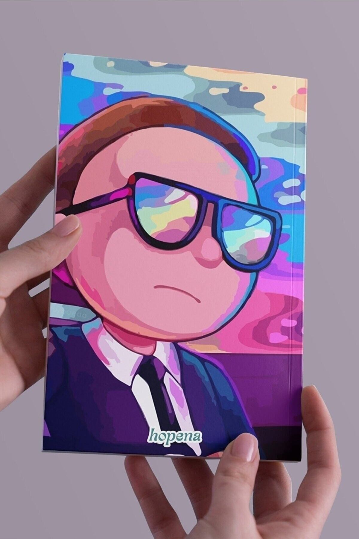 Ludios Rick And Morty A5 Çizgisiz Defter(50 Sayfa)