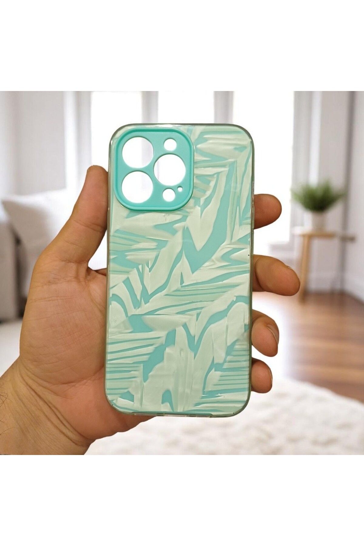 RONA STORE iPhone 13 Pro Uyumlu Kamera Korumalı Desenli Silikon Kılıf(çıkarılabilir desen katmanı)