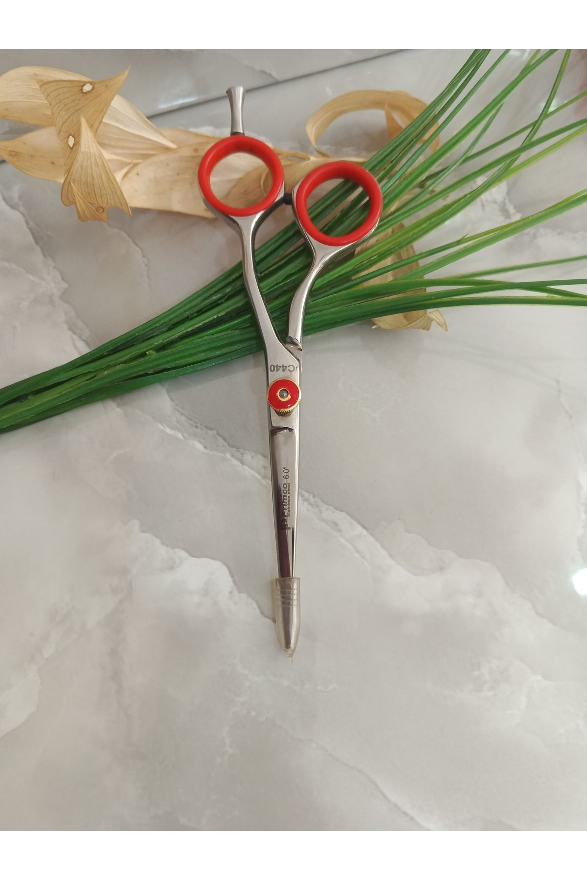 SMP Jilet ağız berber makası kuaför salon 6inç