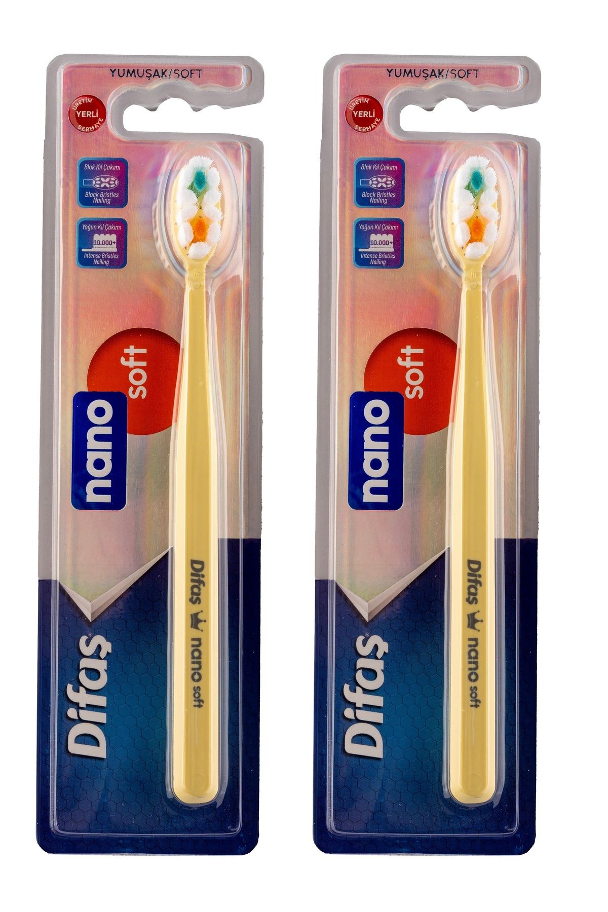 Difaş Nano Soft Yumuşak (Soft) Diş Fırçası (2 Adet)