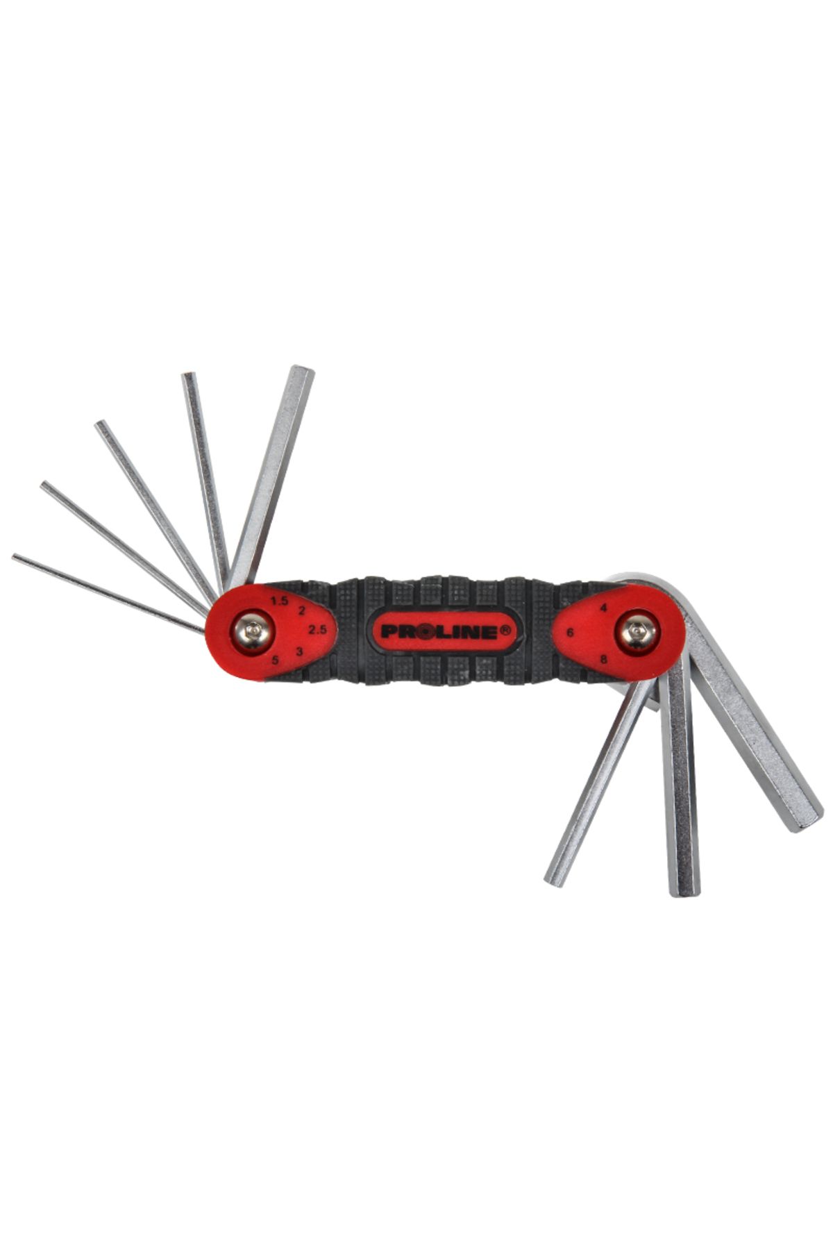 PROLINE-Set of negative Cr-Va wrenches with handle 2-10Mm - 7P. 1