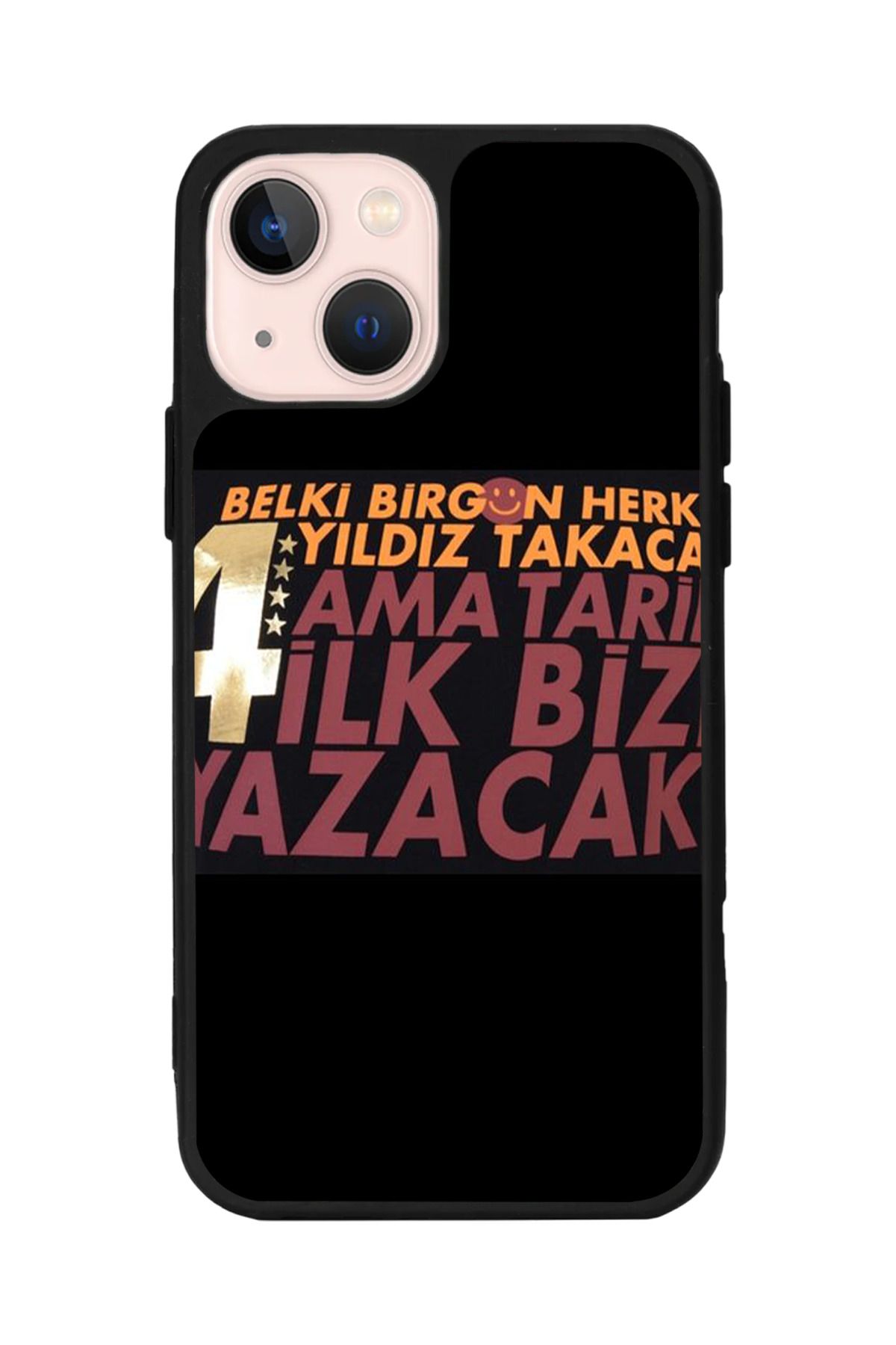 Aksel Kılıf Apple iPhone 15 Plus Uyumlu Baskılı,Mat Siyah,Yumuşak Silikon,Koruyucu,Şok Emici Kapak,Kılıf