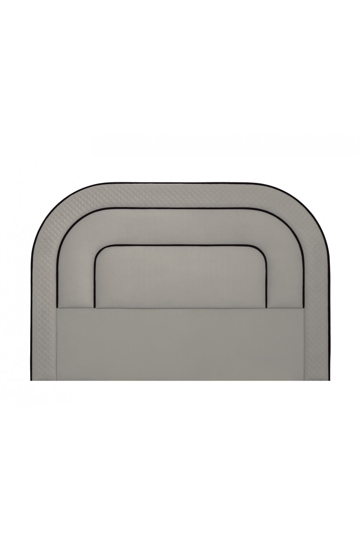 House One-H010 | Velvet headboard - Beige 1