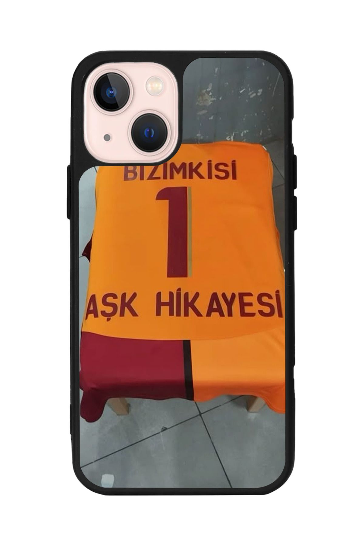 Aksel Kılıf Apple iPhone 15 Plus Uyumlu Baskılı,Mat Siyah,Yumuşak Silikon,Koruyucu,Şok Emici Kapak,Kılıf